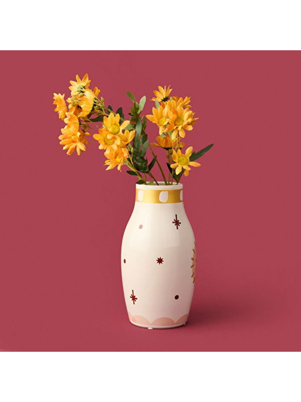 Karışık Deco Sun Madness Vazo - Renkli - 27 cm-4