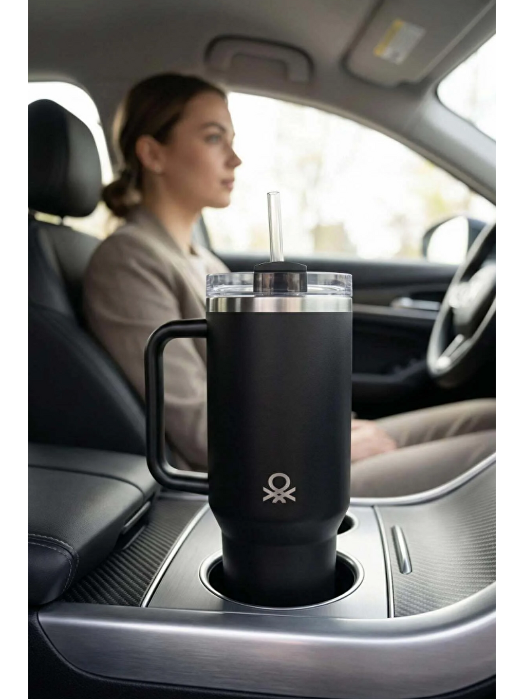 Siyah 900 Ml Çelik Termos Kct100-3
