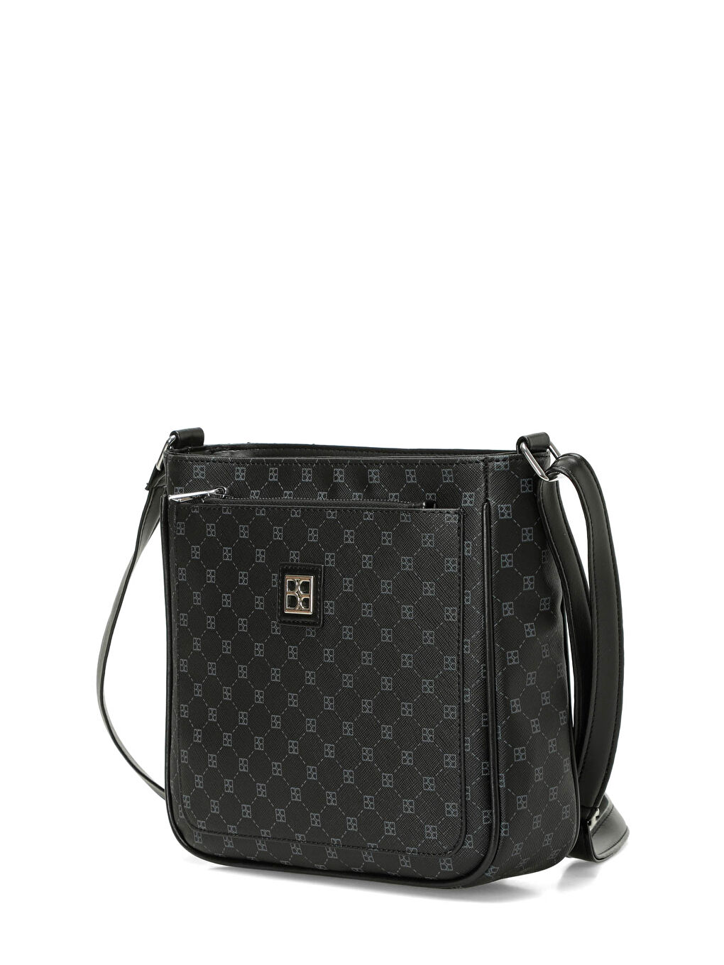 MNG KLSK YENI CPRZ 5FX Siyah Kadın Çapraz Çanta-1