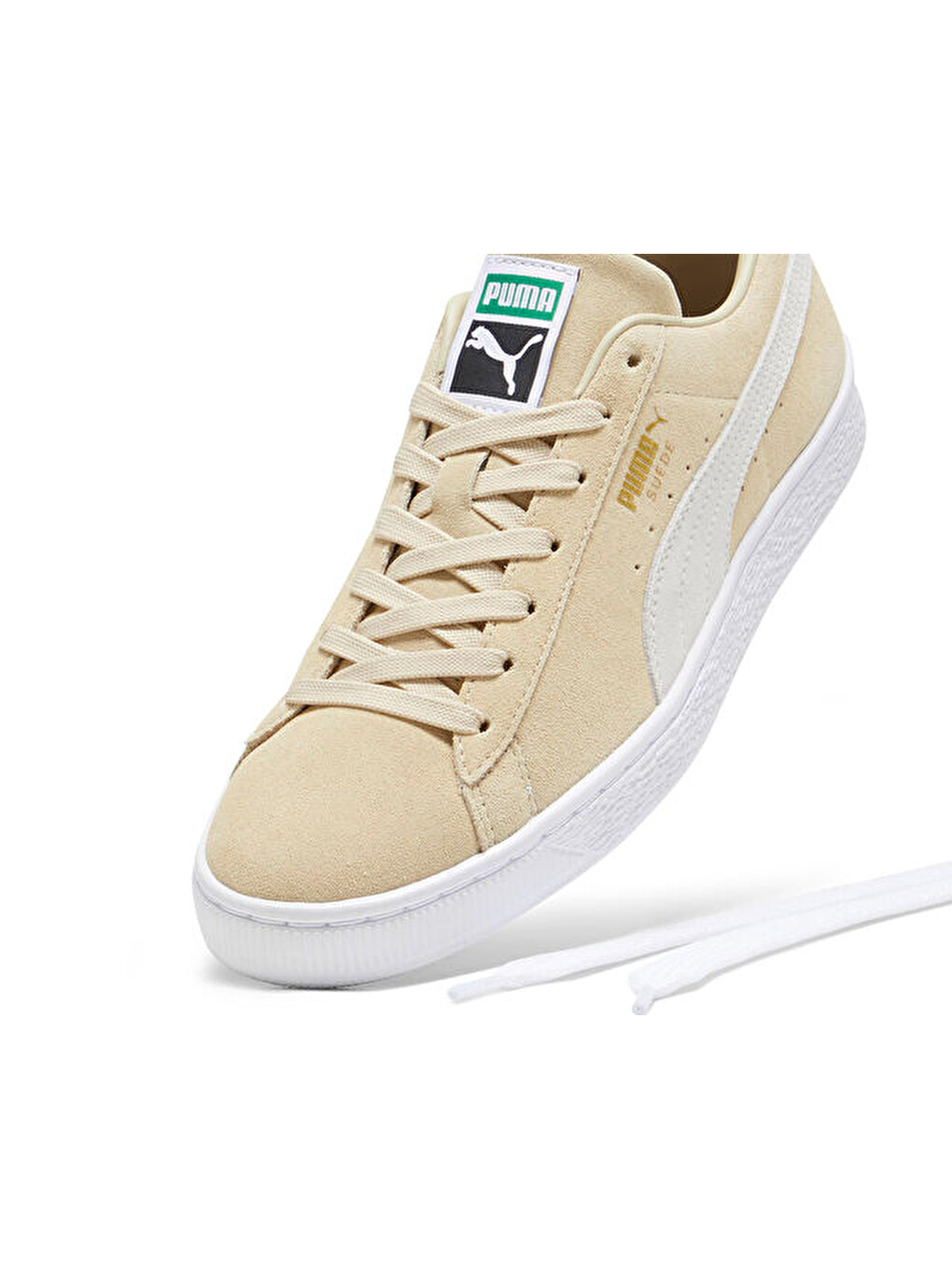 Ekru Suede Classic Xxl Kadın Günlük Ayakkabı 37491595 Krem-4