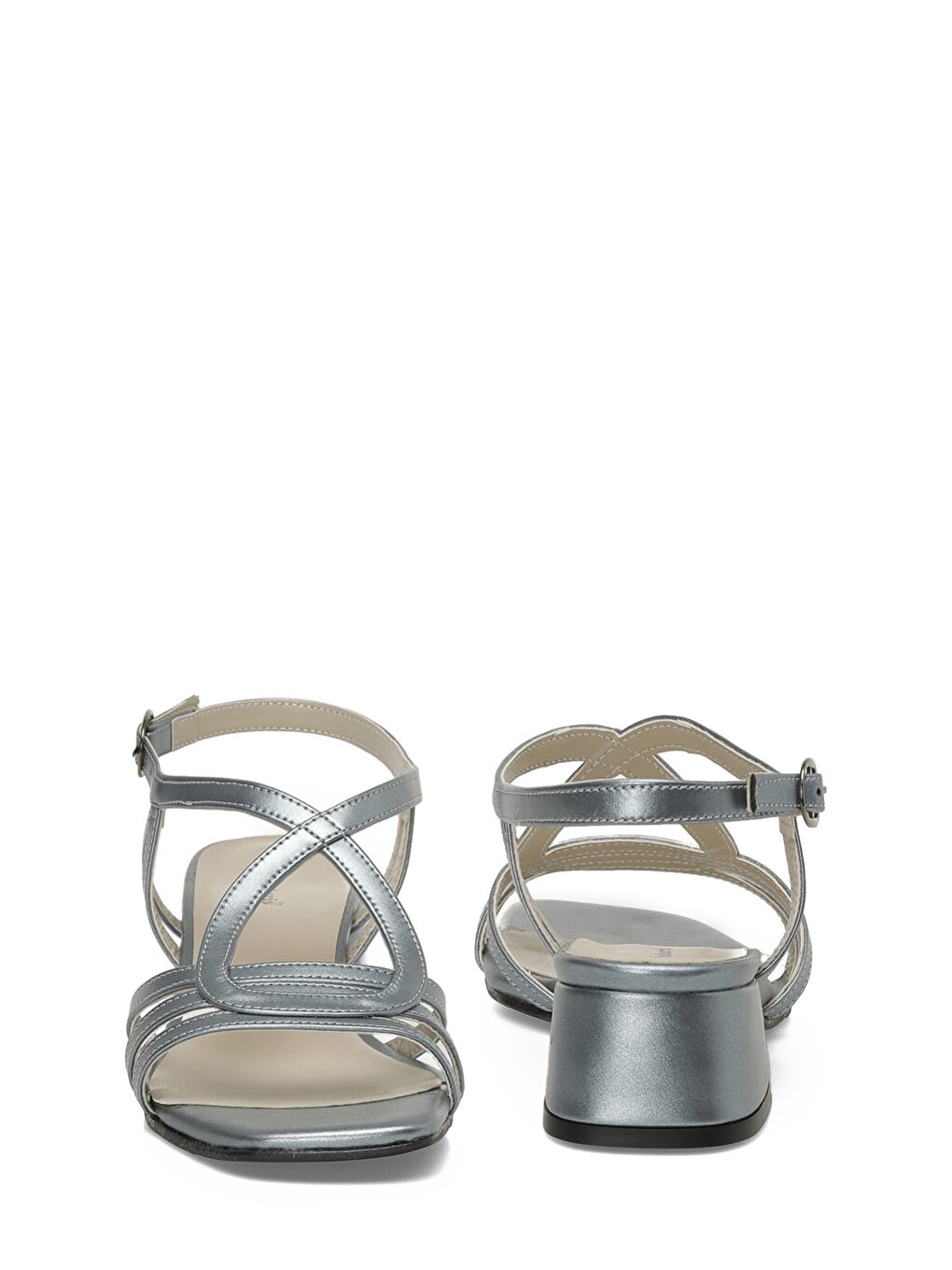 325077.Z 5FX Mavi Kadın Topuklu Sandalet-4