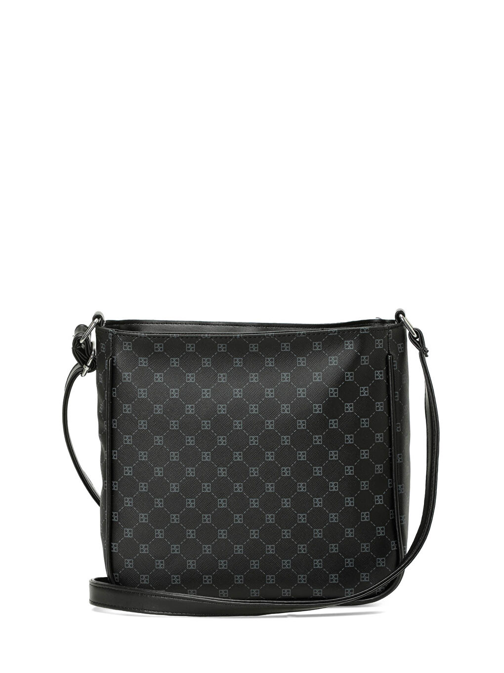 MNG KLSK YENI CPRZ 5FX Siyah Kadın Çapraz Çanta-2