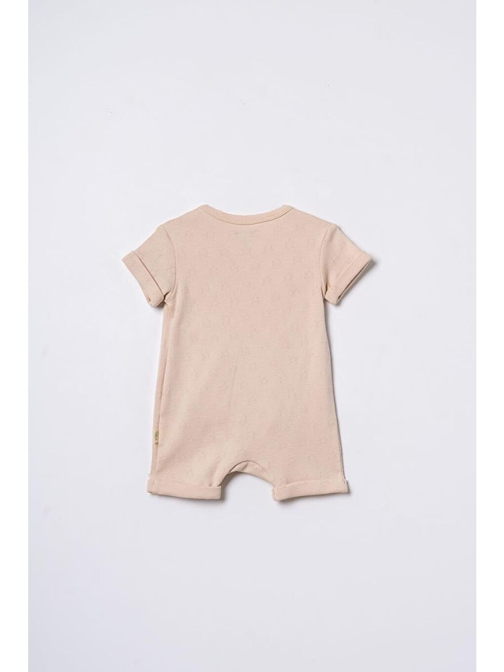 Ekru Bebek 2li Kısa Kollu Zıbın Body %100 Organik Pamuk, Bebek-Yenidoğan-CSYR4523-3