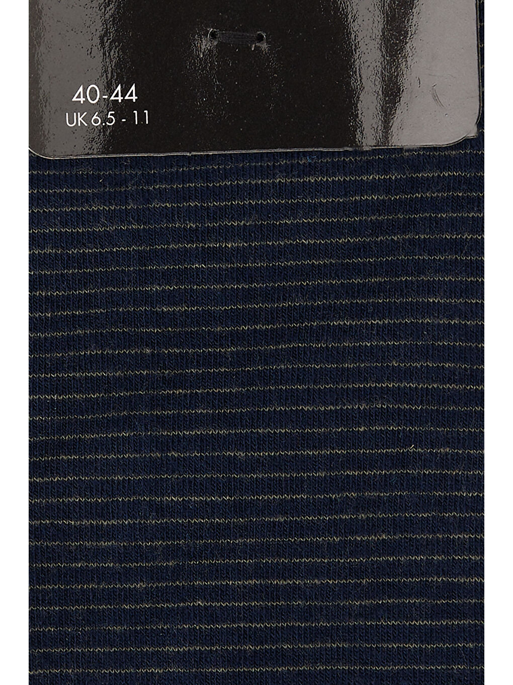 Erkek Lacivert-Haki Desenli Bambulu Soket Çorap-1