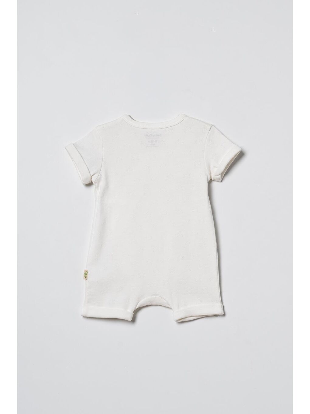 Ekru Bebek 2li Kısa Kollu Zıbın Body %100 Organik Pamuk, Bebek-Yenidoğan-CSYR4523-7