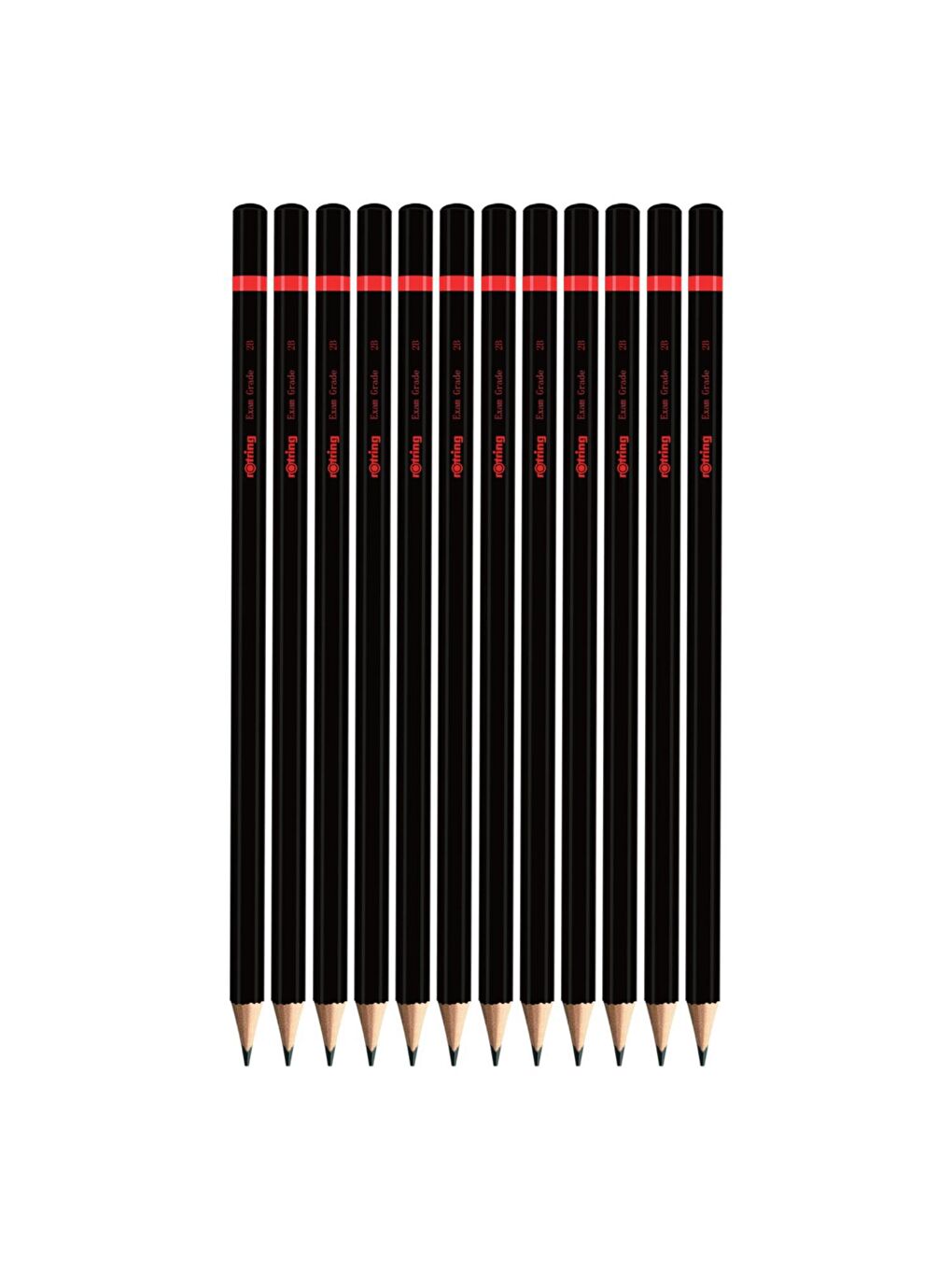 Rotring Siyah Sınav Kalemi 2B -12 Adet