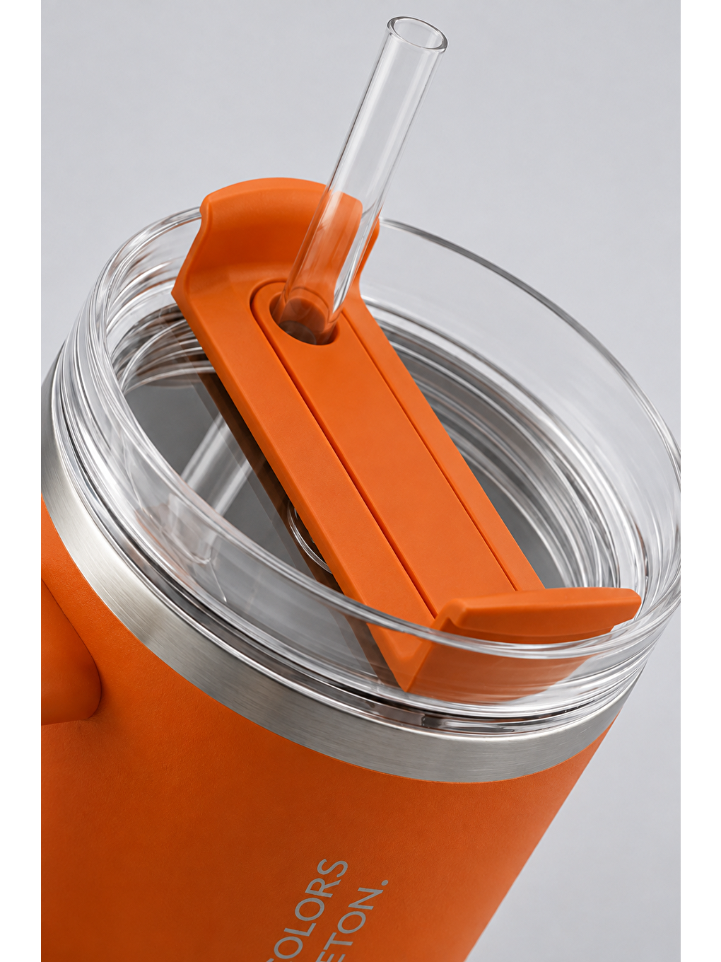 Turuncu 900 Ml Çelik Termos Kct100-2
