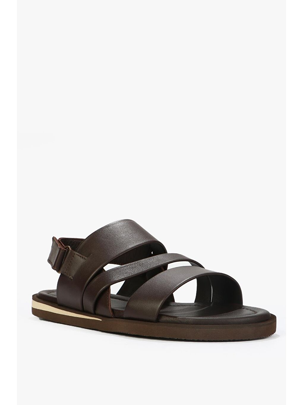 Kahverengi Setenil Kahve Erkek Sandalet