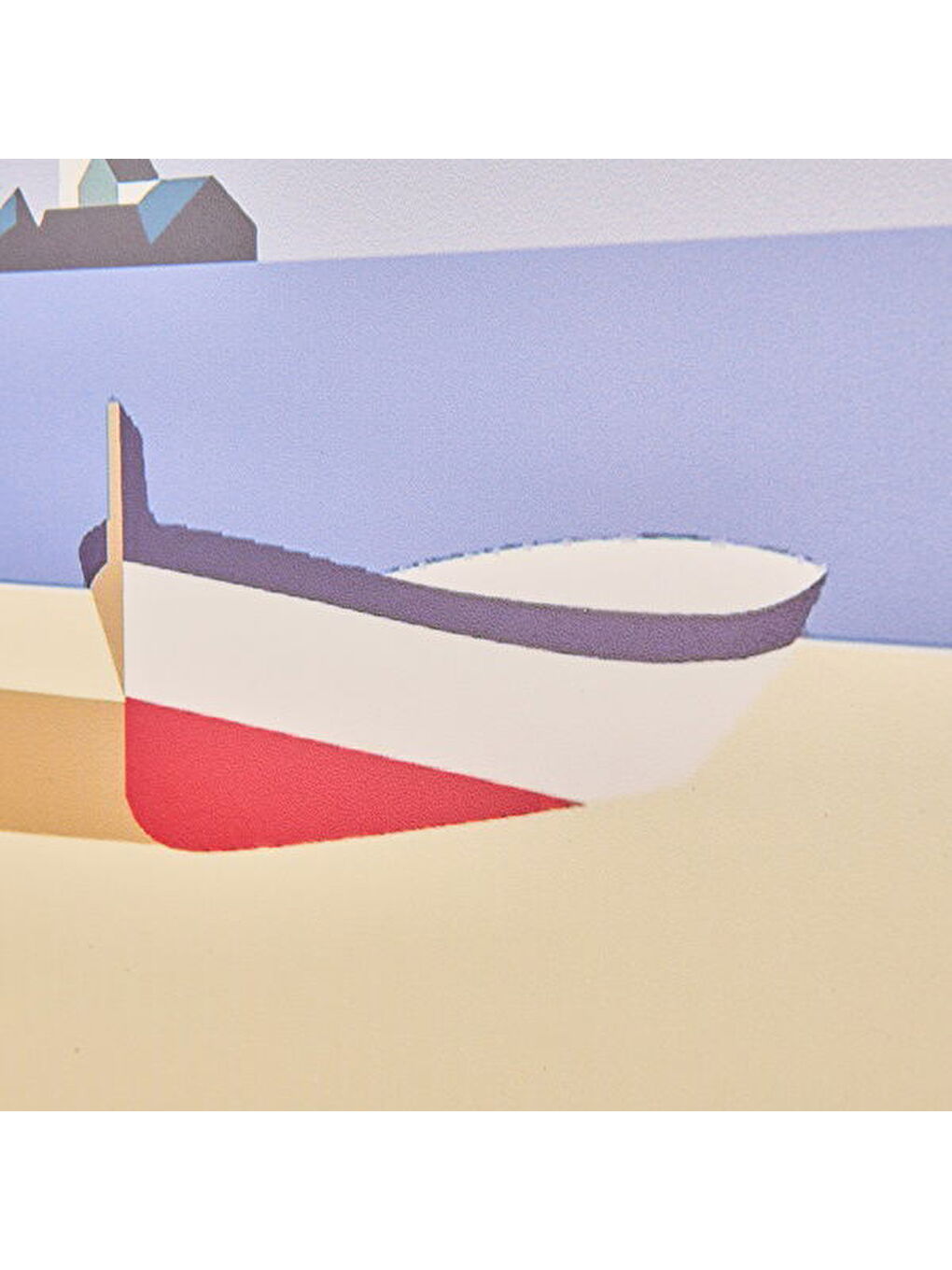 Deco Nautical Fun Duvar Panosu - Mavi - 30x40 cm-4