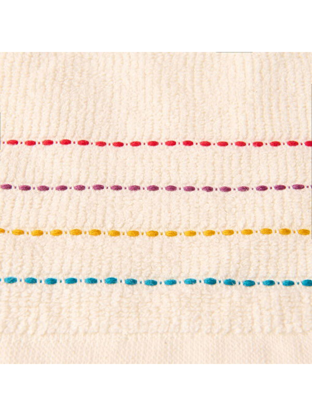 Soft Bead Yüz Havlusu - Bej - 50x90 cm-2