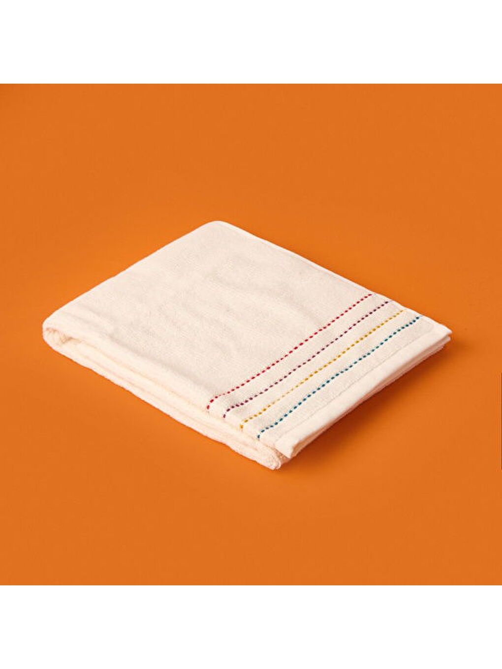 Soft Bead Yüz Havlusu - Bej - 50x90 cm-3