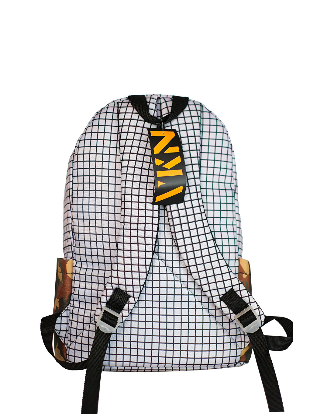 Yeşil Kamuflaj Üç Ön Cepli Sırt Çantası-3