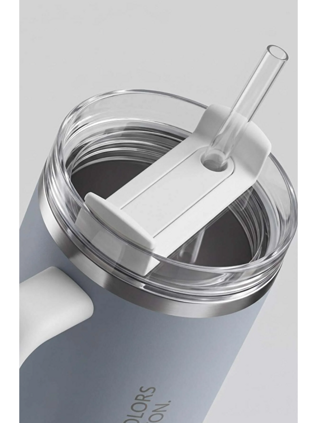 Beyaz 900 Ml Çelik Termos Kct100-2