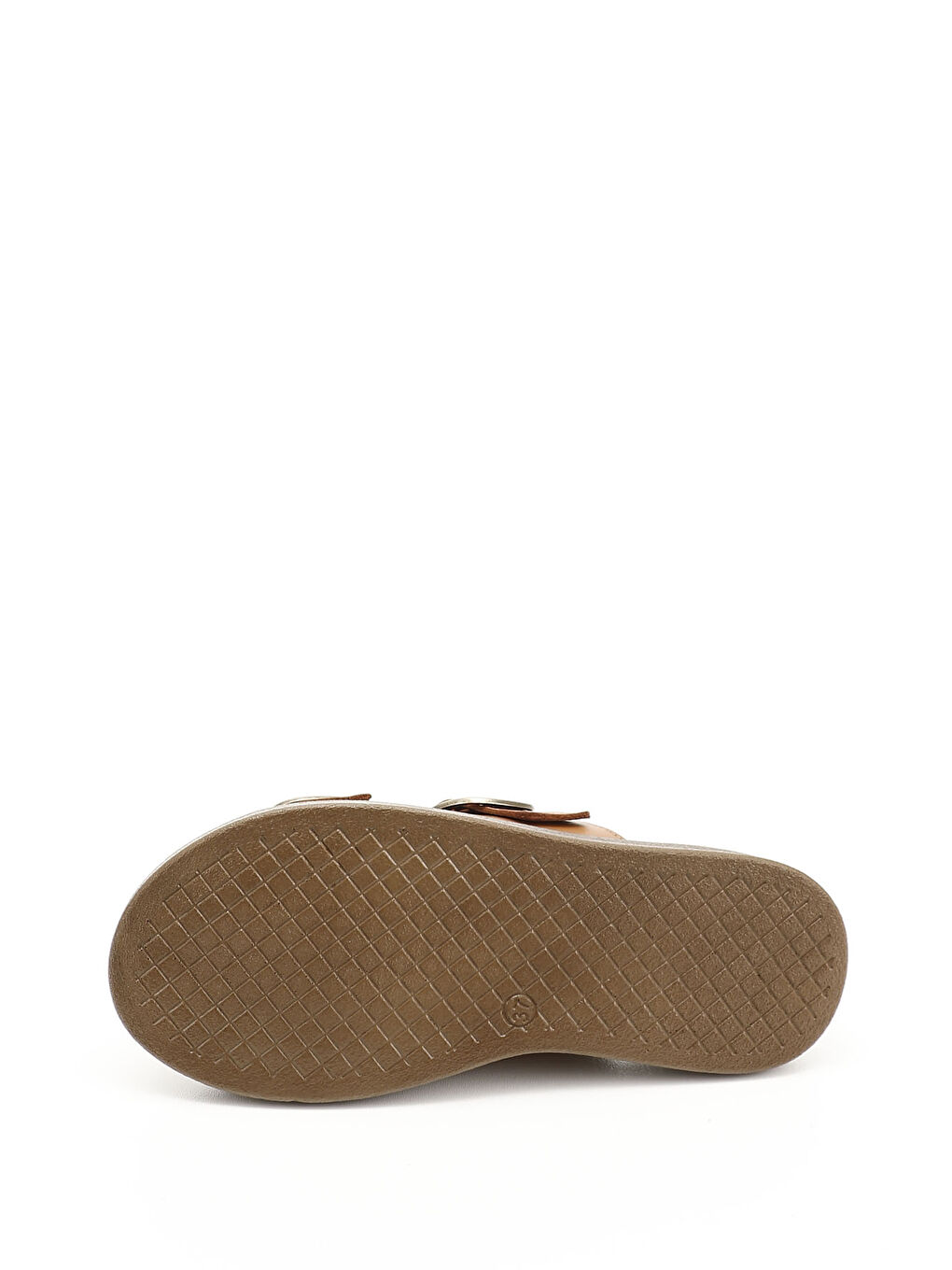 Kadın HAKİ-TABA Tokalı Hakiki Deri Comfort Terlik-3