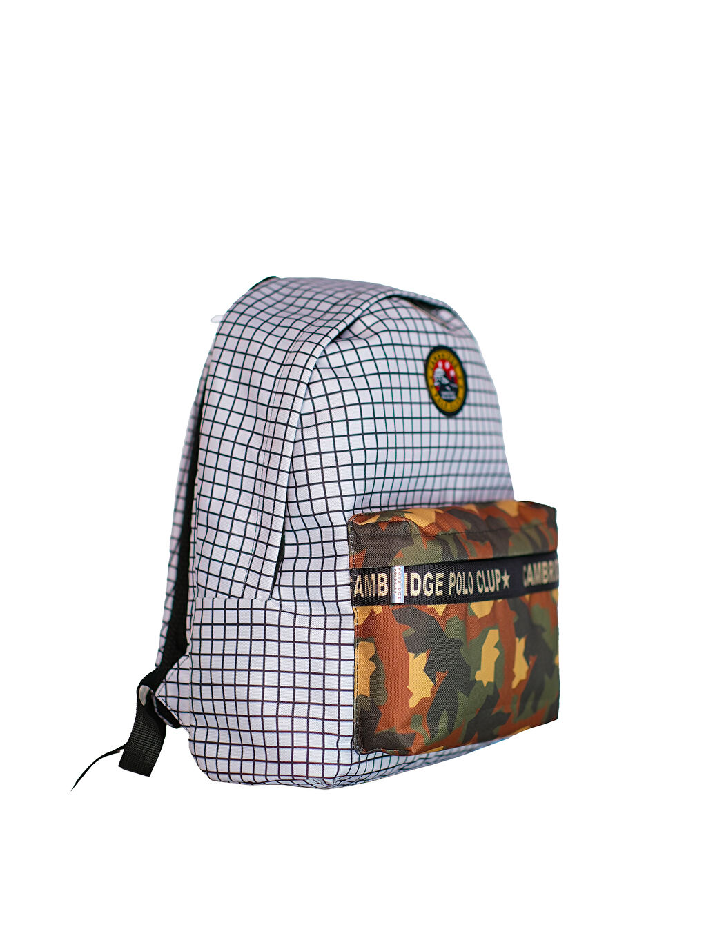 Yeşil Kamuflaj İki Bölmelli Unisex Sırt Çantası-1