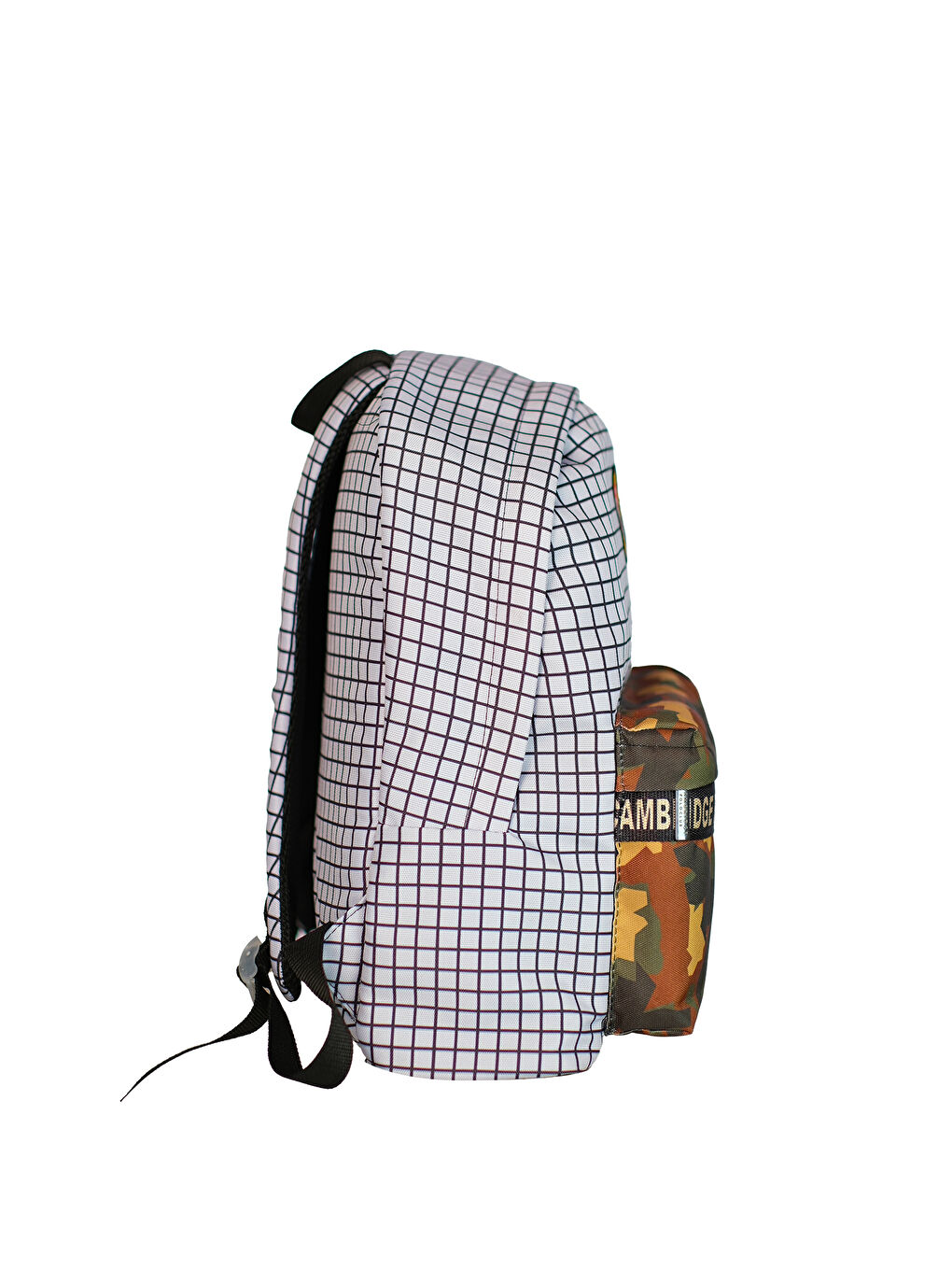 Yeşil Kamuflaj İki Bölmelli Unisex Sırt Çantası-2