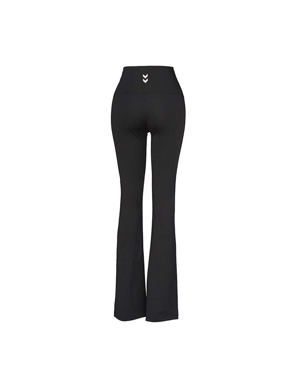 Sajar Flared Kadın Siyah Tayt-2