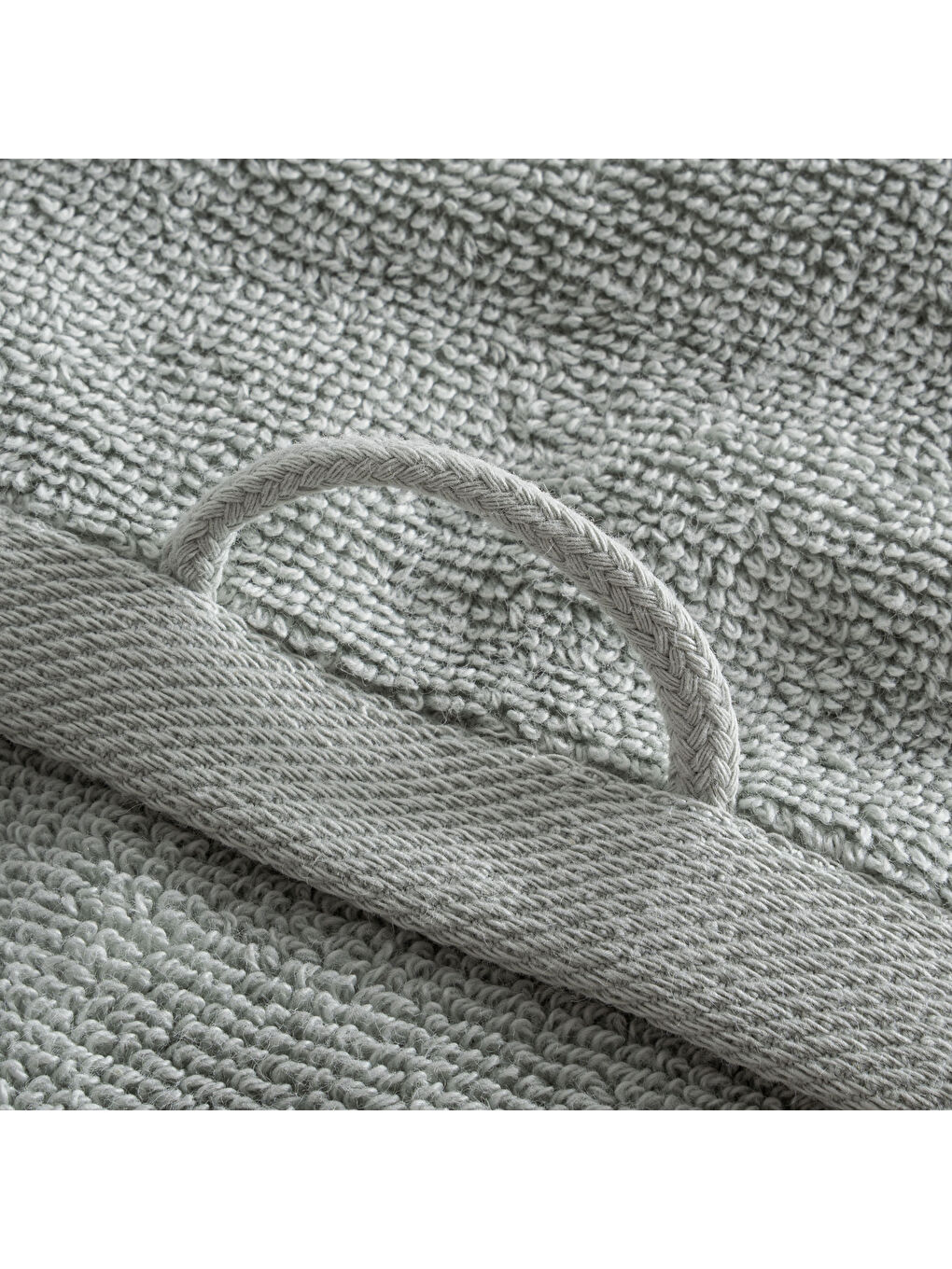 Lara Yüz Havlusu %100 Pamuk Bordürlü Yeşil 50x90 Cm-2