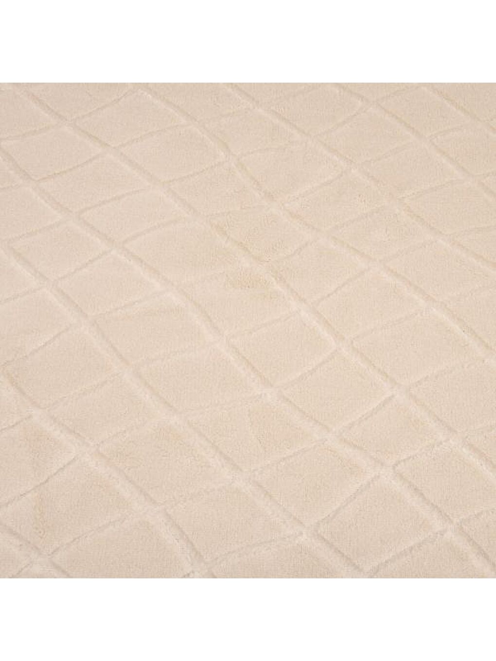 Bej Soft Holly 2'li Banyo Paspası - Taş - 60x100 cm + 50x60 cm-1