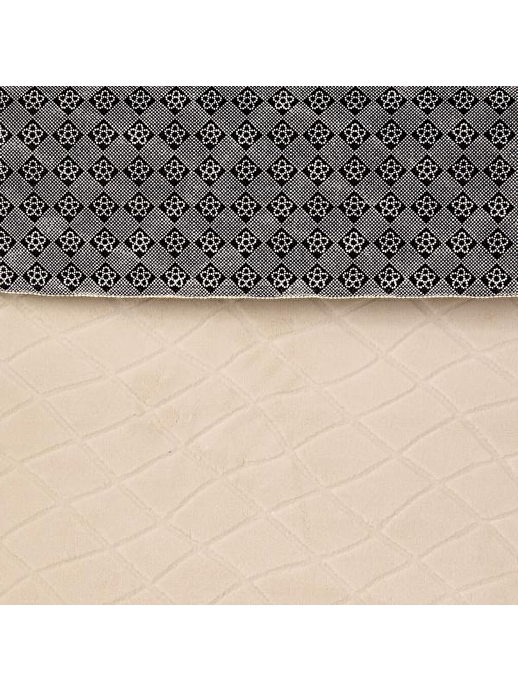 Bej Soft Holly 2'li Banyo Paspası - Taş - 60x100 cm + 50x60 cm-2