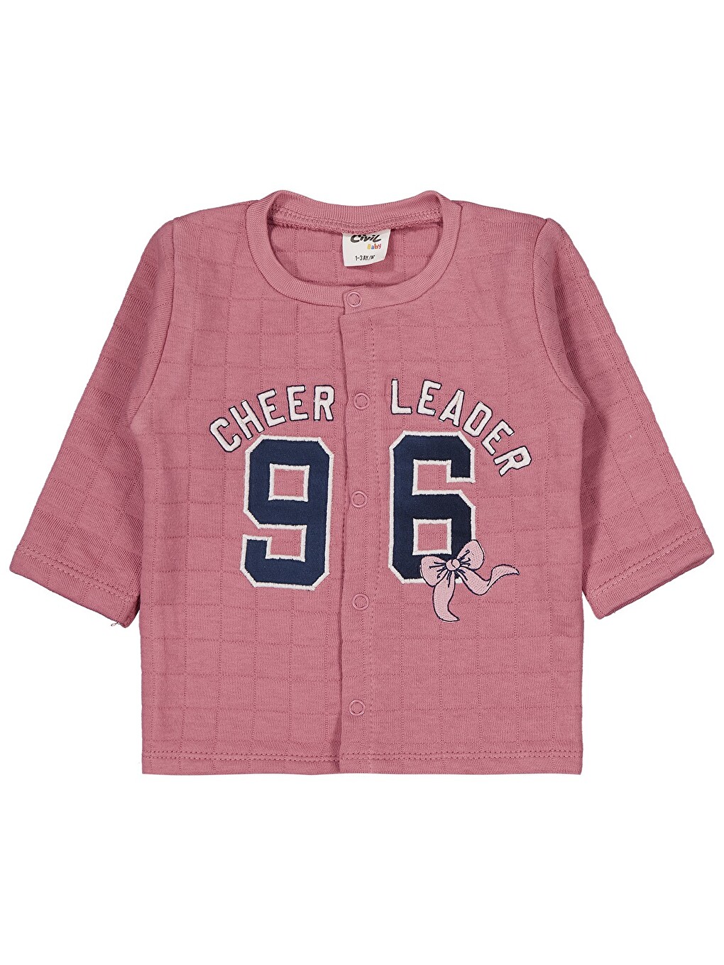 Baby 96 Nakışlı 1-9 Ay Pijama Takımı - Pembe-1