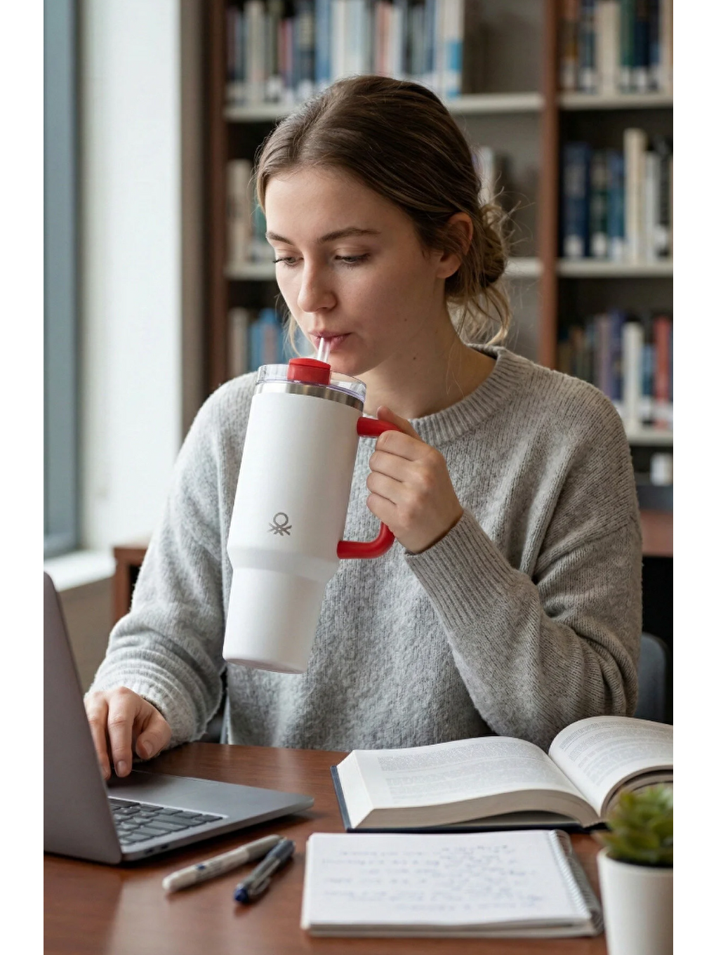 Kırmızı 900 Ml Çelik Termos Kct100-2