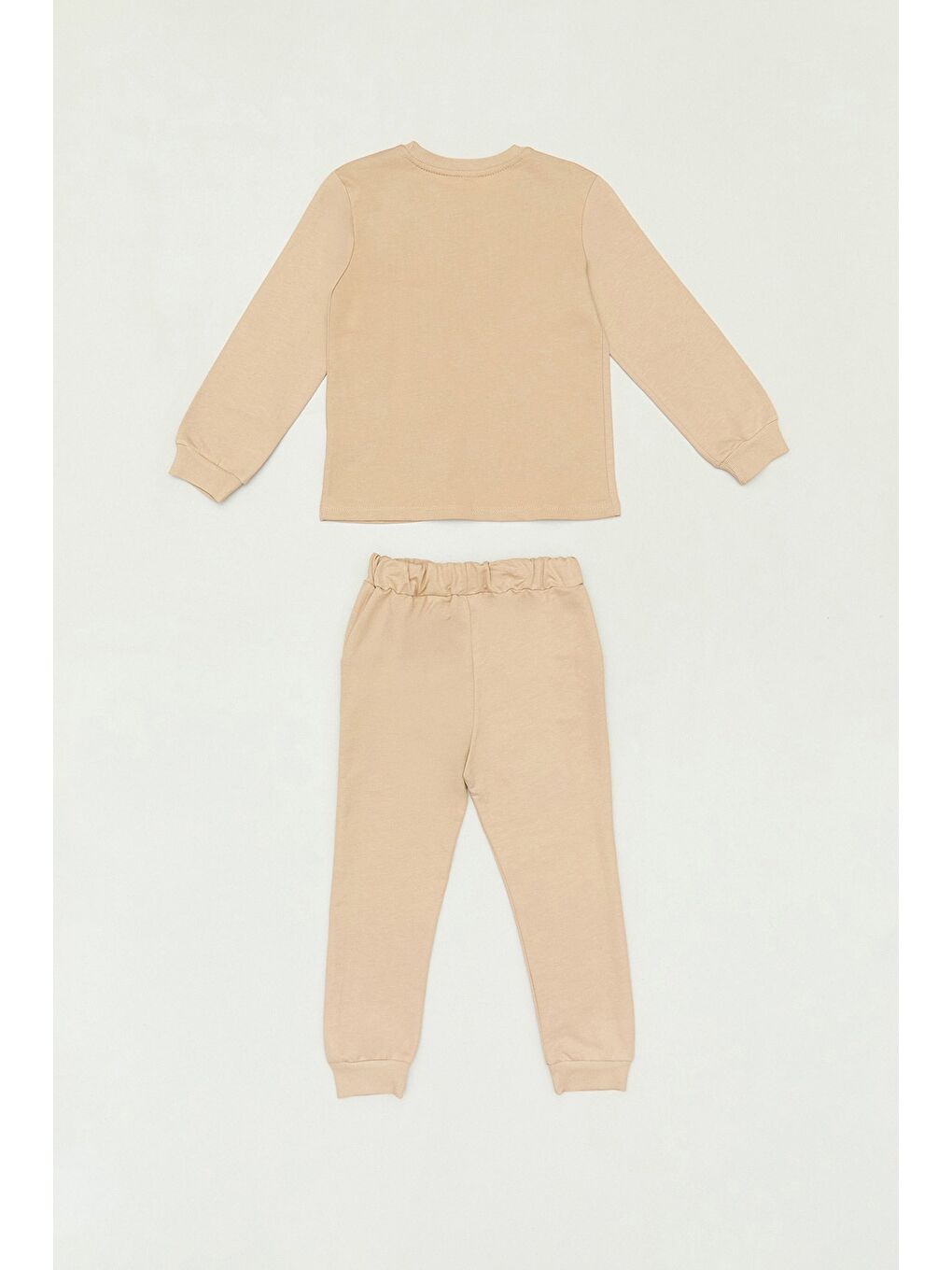 Haki %100 Pamuk Ny Nakışlı Yelekli 3 Lü Erkek Çocuk Takım-2