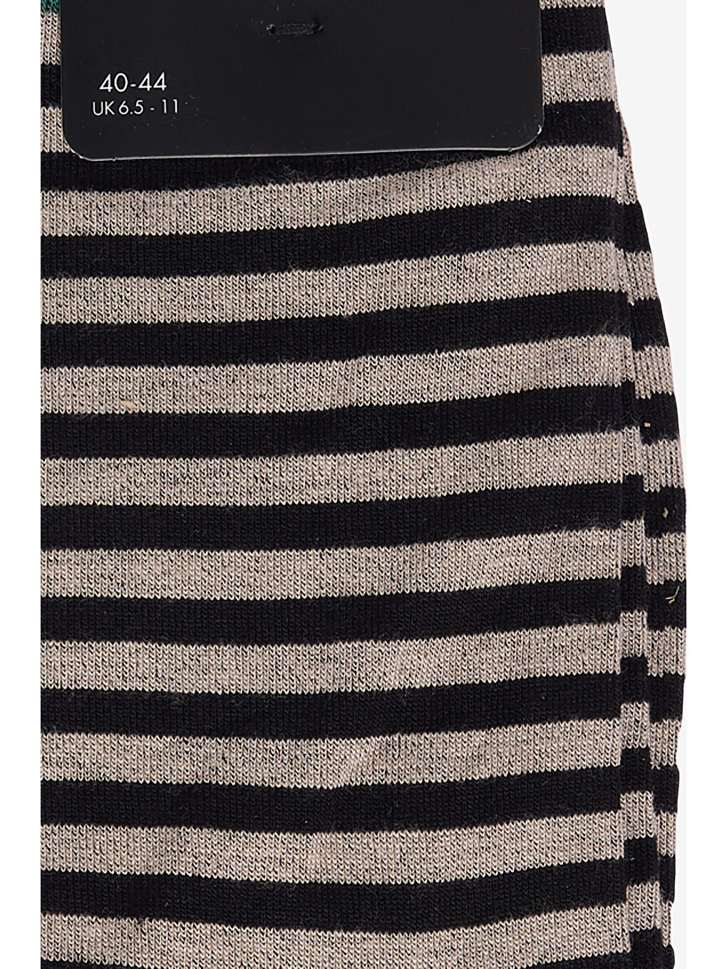 Kahverengi Erkek Kahve-Siyah Desenli Bambulu Soket Çorap-1