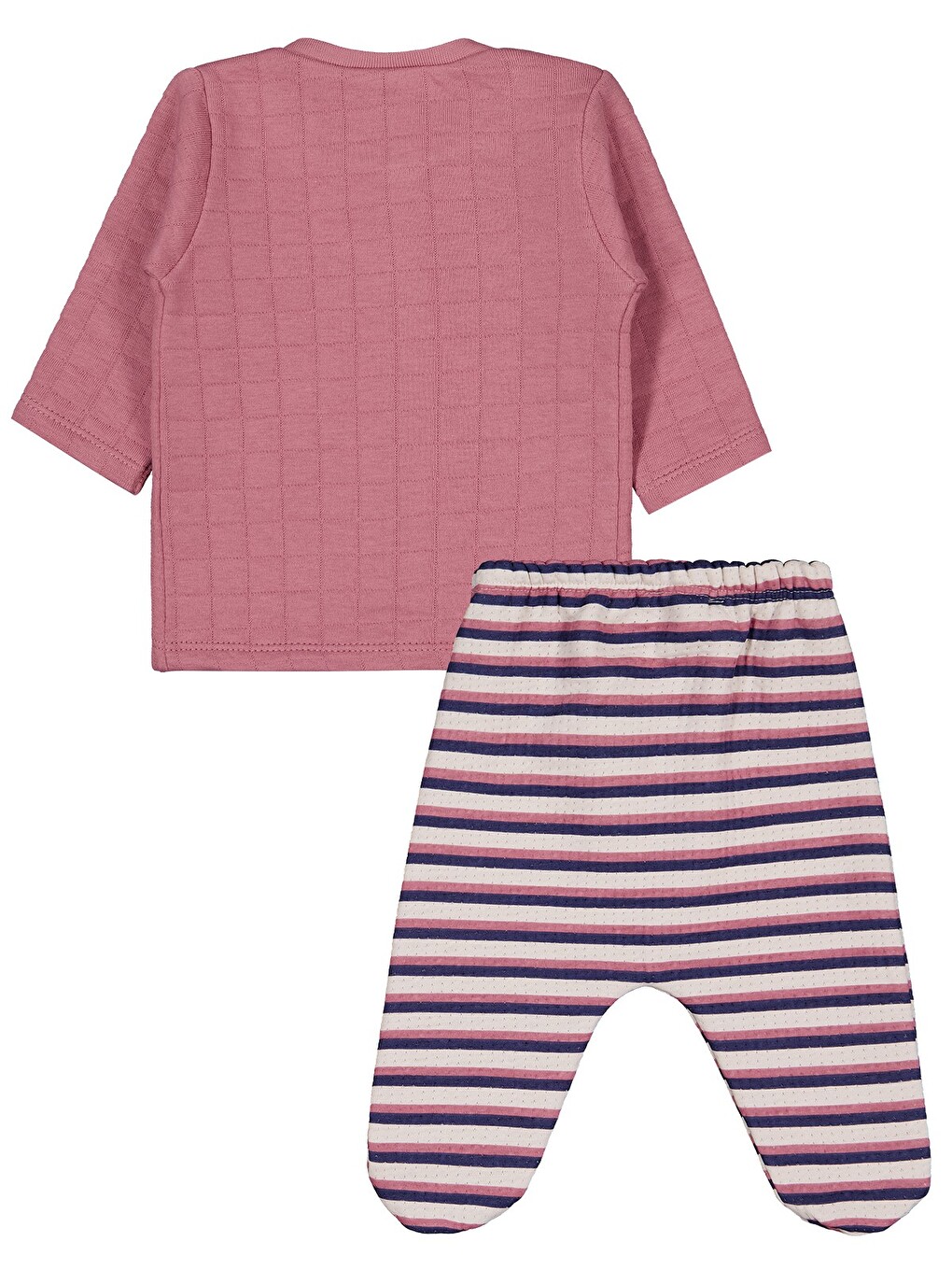 Baby 96 Nakışlı 1-9 Ay Pijama Takımı - Pembe-2