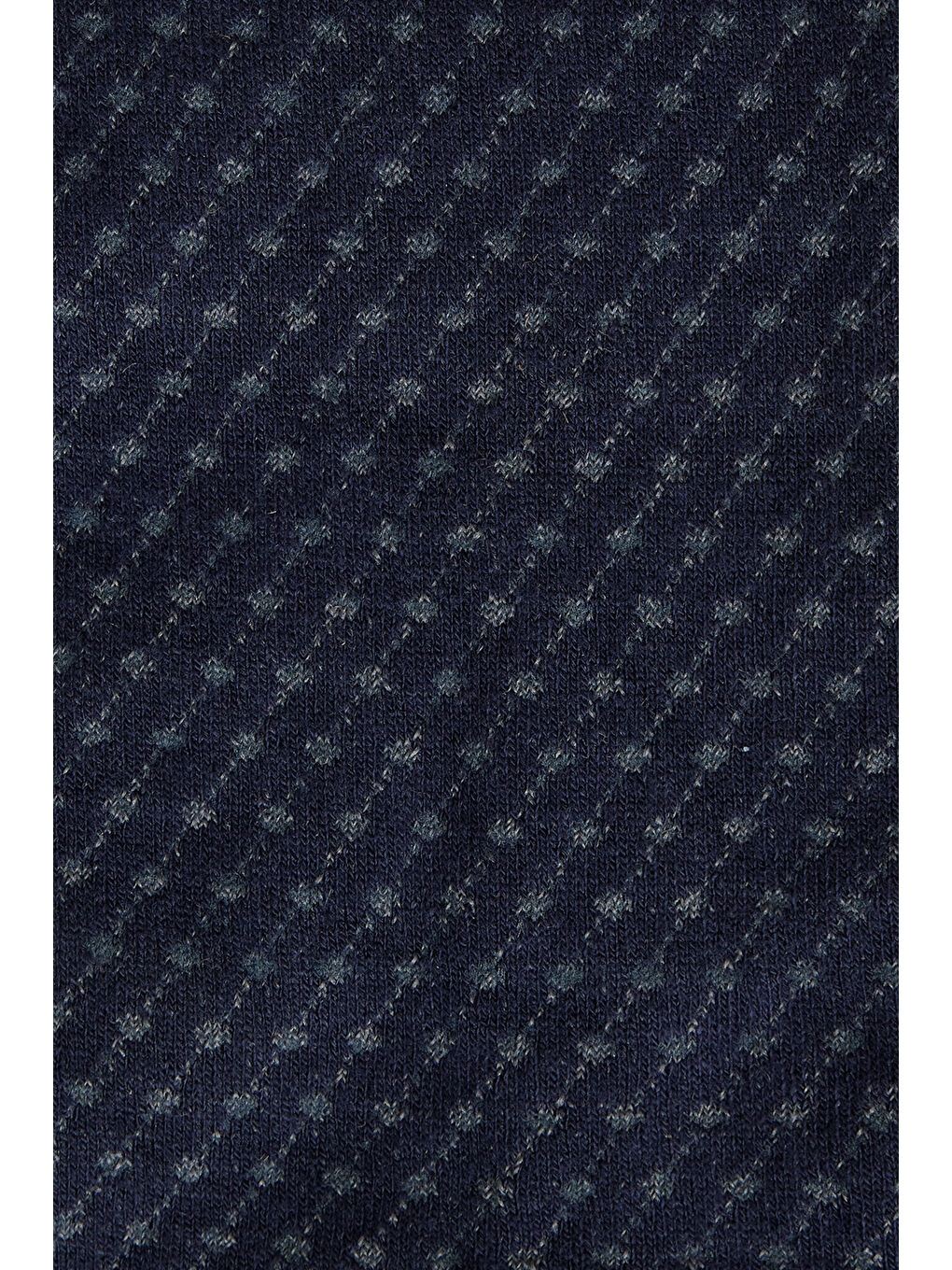 Erkek Gri-Lacivert Desenli Bambulu Soket Çorap-1