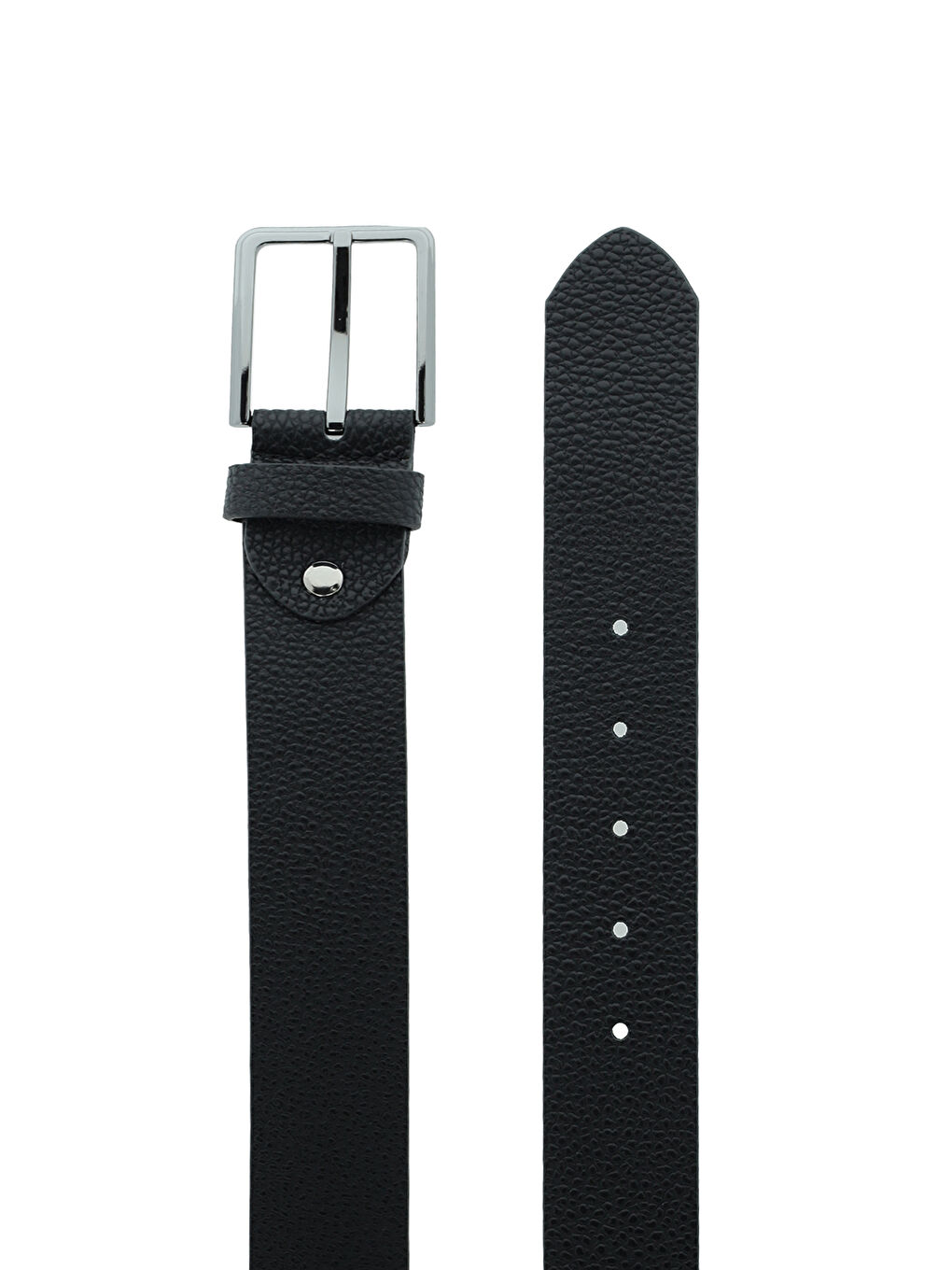 Siyah Spor Floter Deri Kemer-1