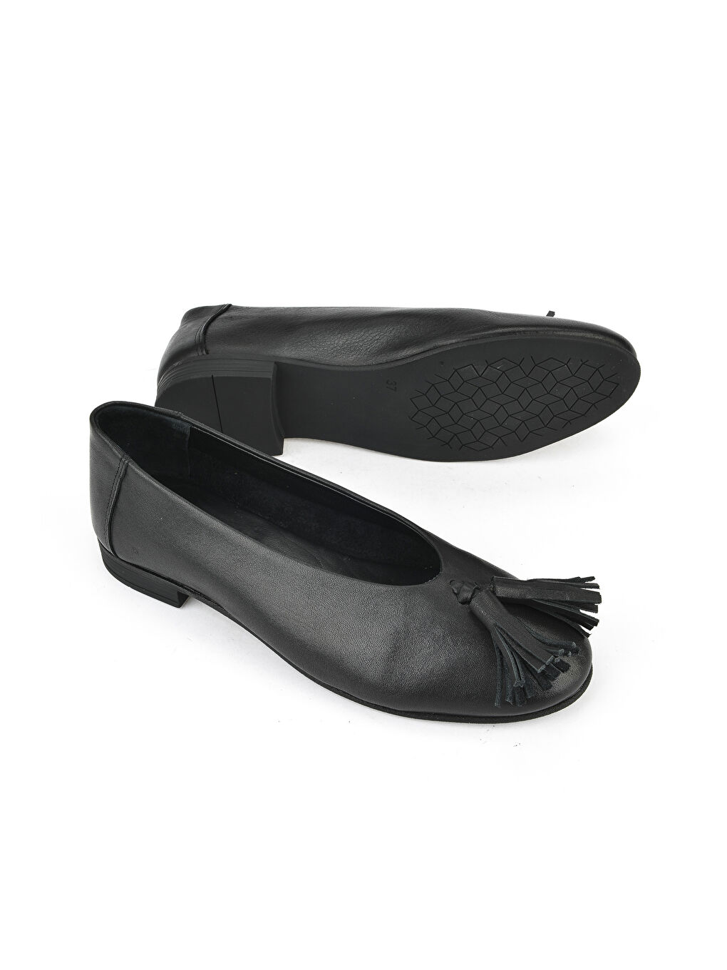 Hakiki Deri Kadın Babet 1511033Z2145 Siyah-3