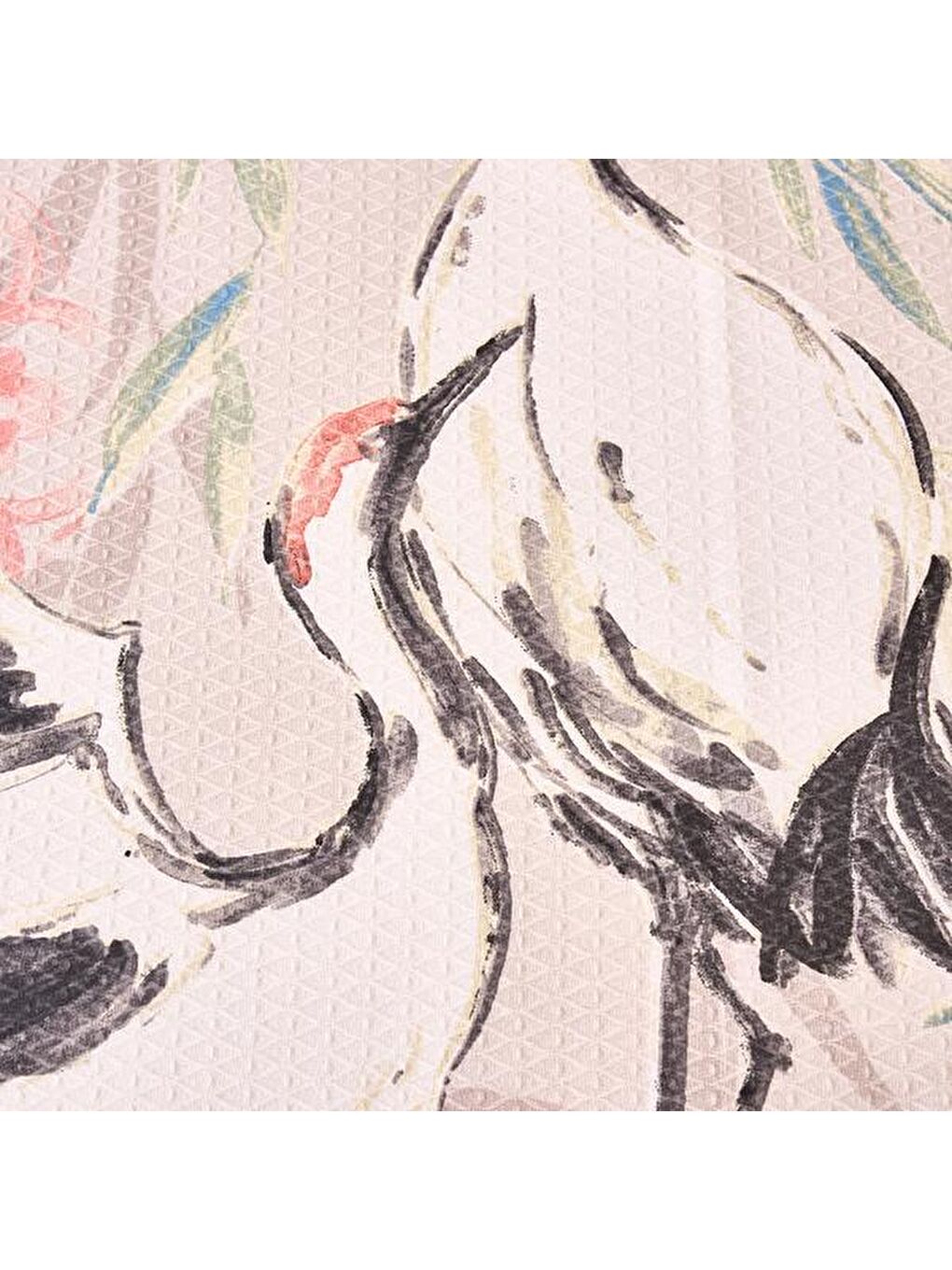 Soft Acer Çift Kişilik Pike - Antrasit / Pembe - 200x220 cm-2