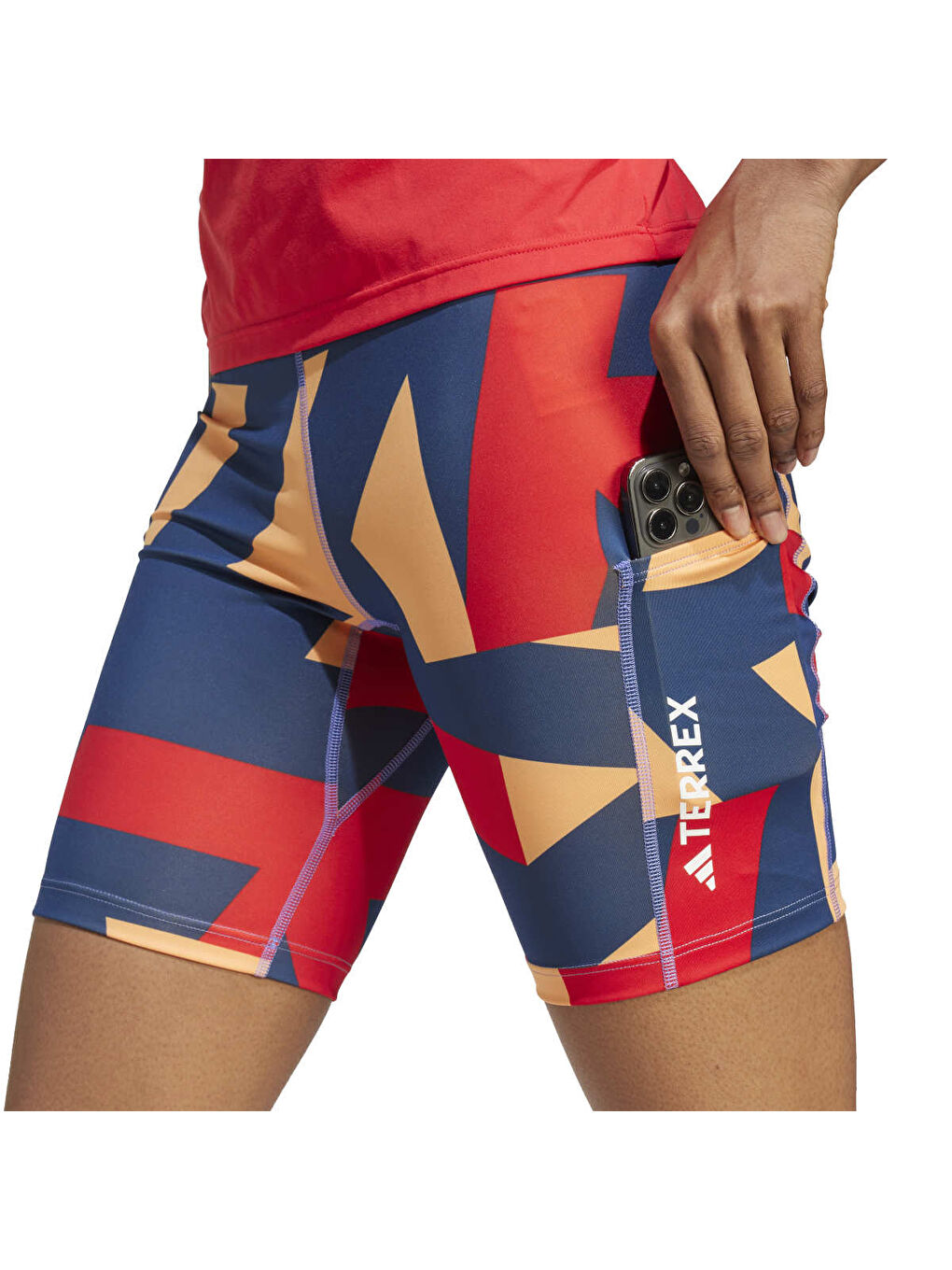 Karışık Terrex Multi 8-Inch Kadın Tayt-4