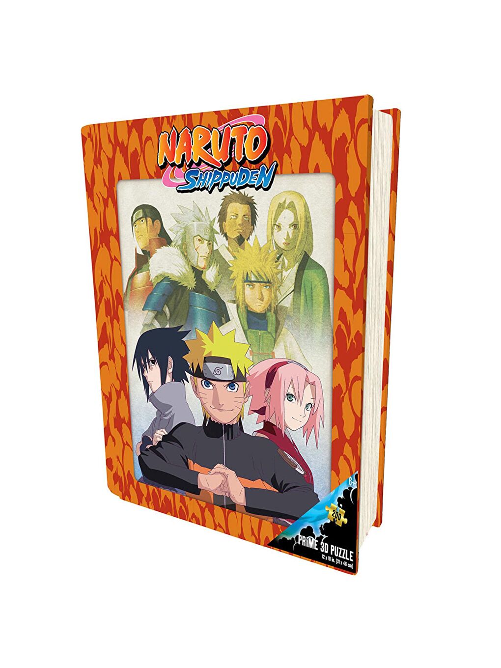 Prime 3D Renksiz Naruto Shippuden 300 Parça Puzzle 35598 - Metal Kutu