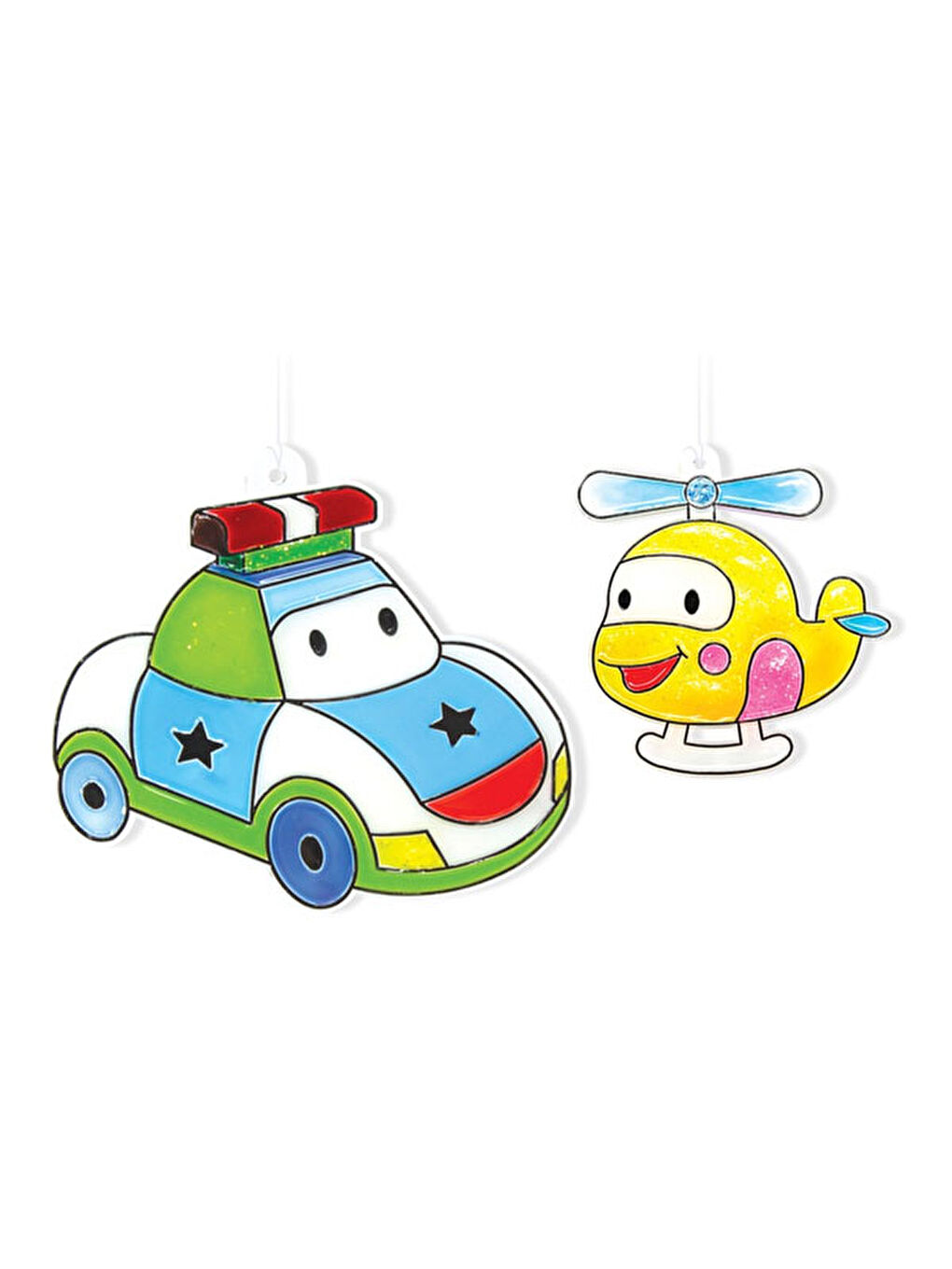 Cam Boyama Seti Sun Deco Arabalar SD10P6-C-2