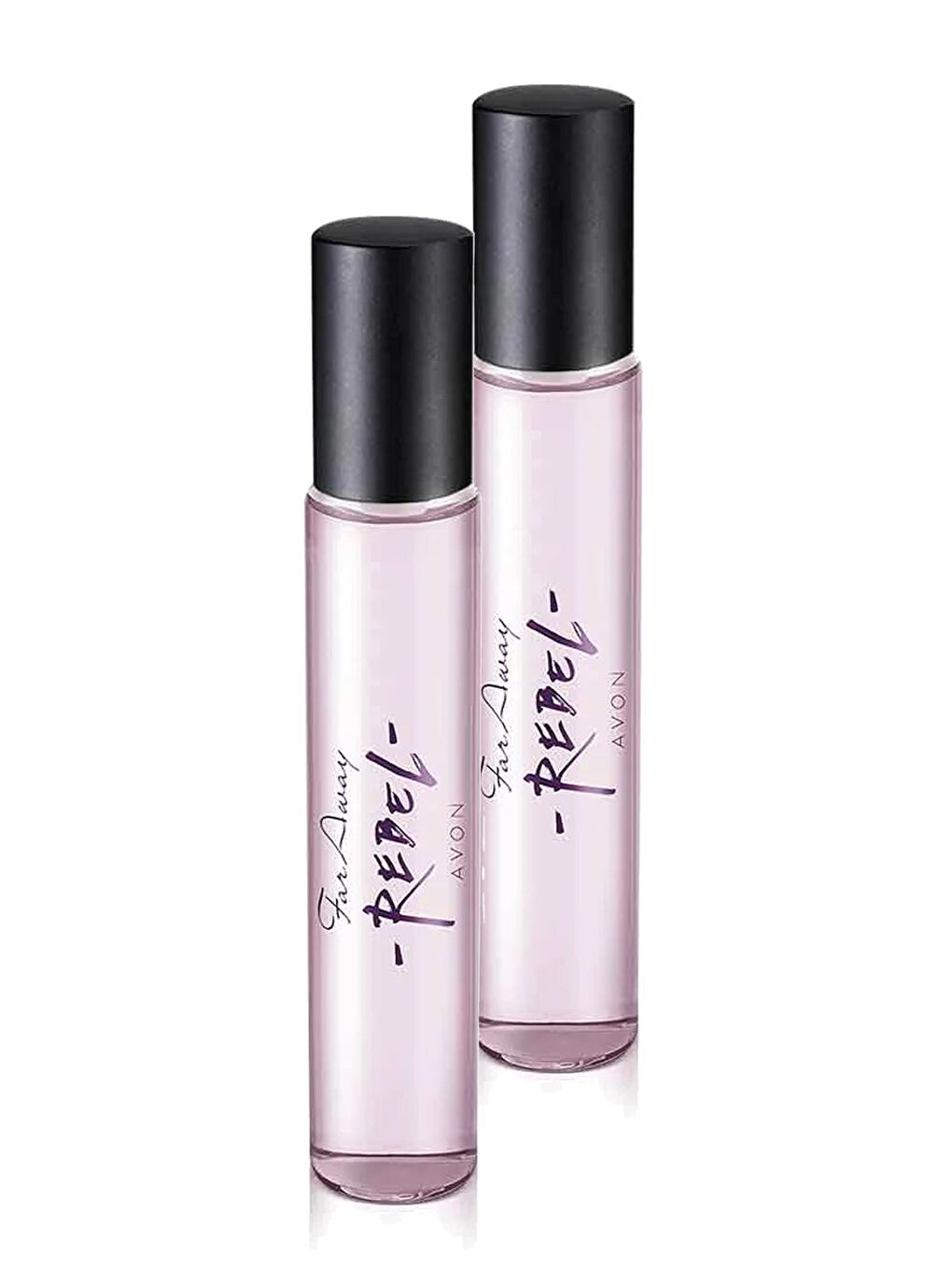 AVON Renksiz Far Away Rebel Kadın Parfüm Edp 10 Ml. İkili Set