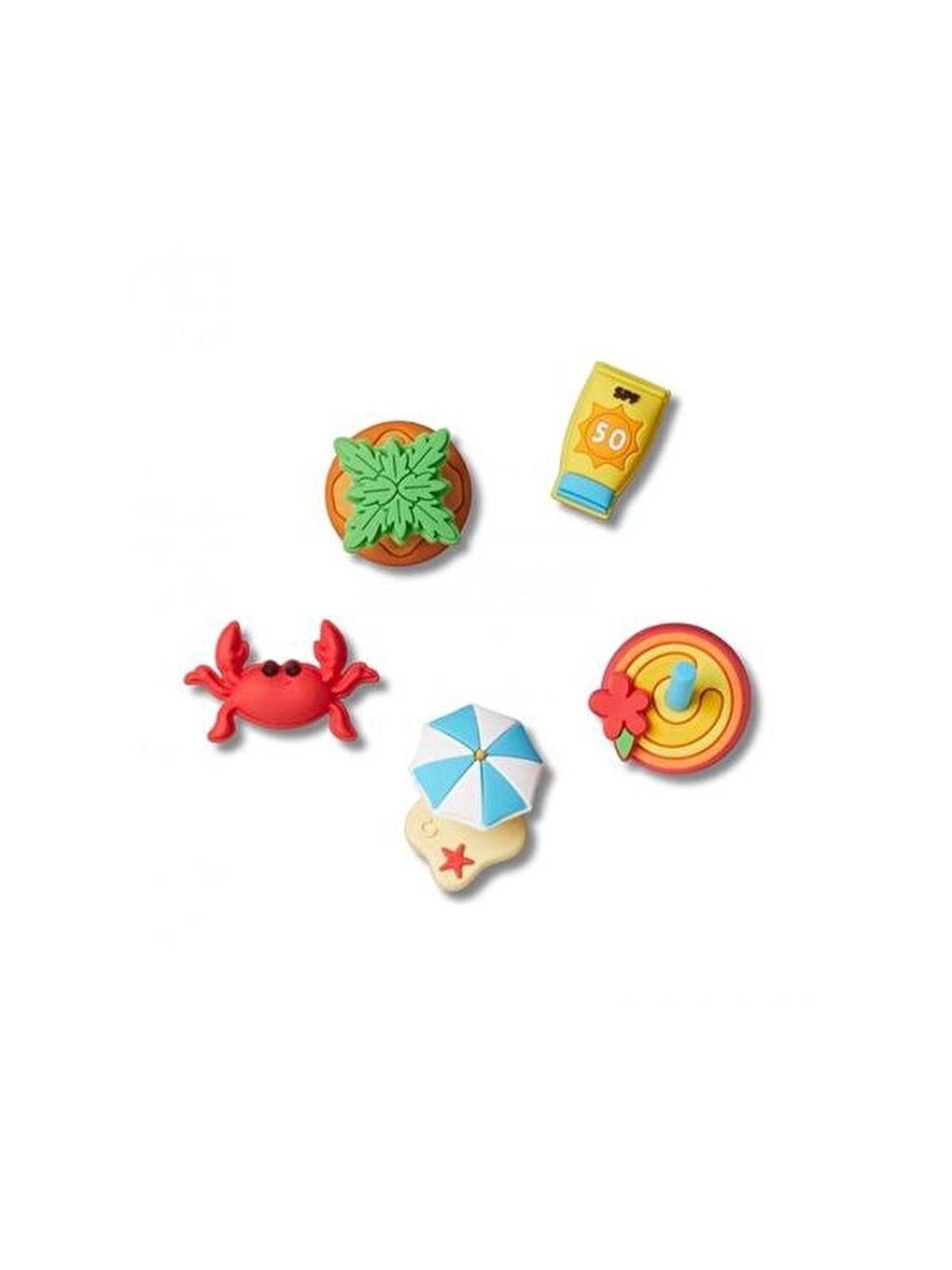 Karışık Beachy 5 Pack Jibbitz