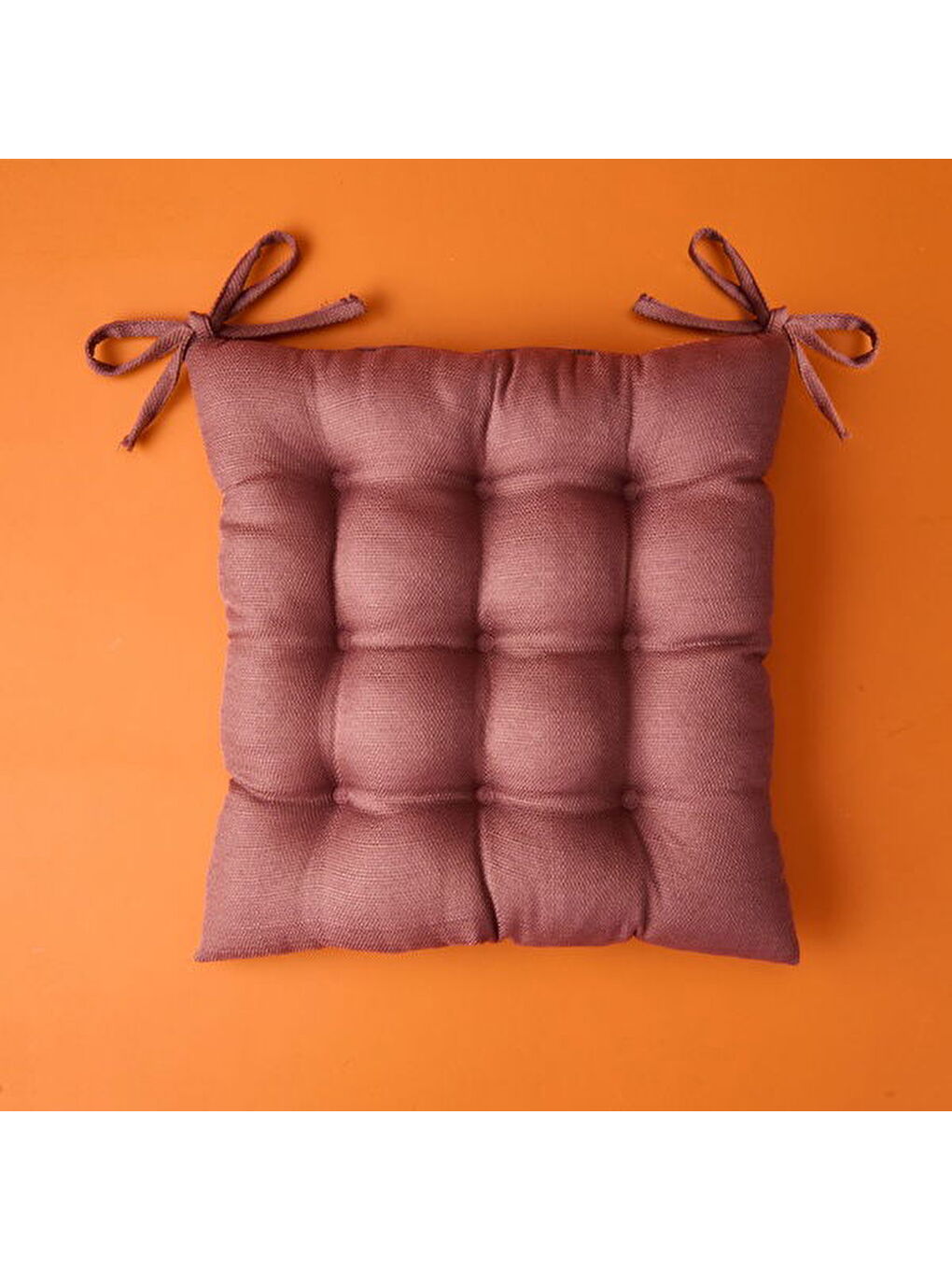 Pembe Soft Traum Sandalye Minderi - Gülkurusu - 40x40 cm-3