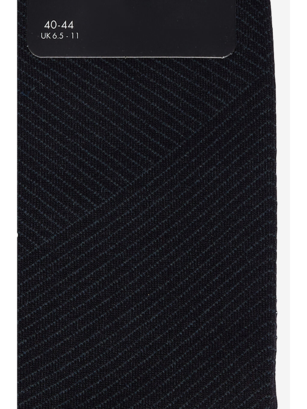 Erkek Siyah-Gri Desenli Bambulu Soket Çorap-1