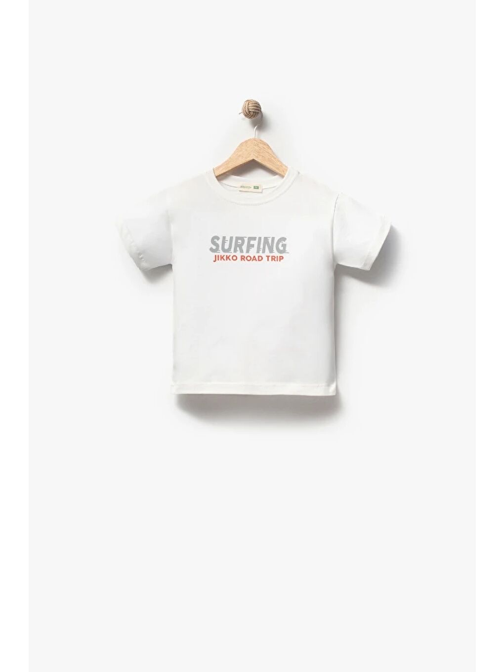 Gri Jean Gömlek Jean Şort ve T-shirt 3lü Erkek Çocuk Takım-2