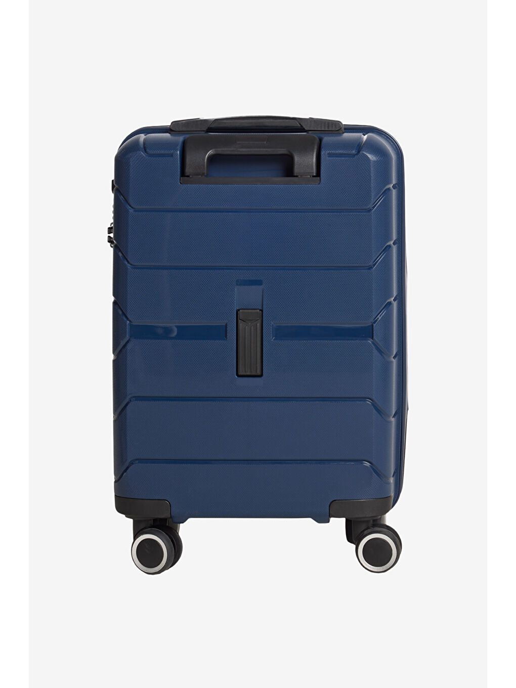 Erkek Lacivert Kabin (Küçük) Boy Valiz-4