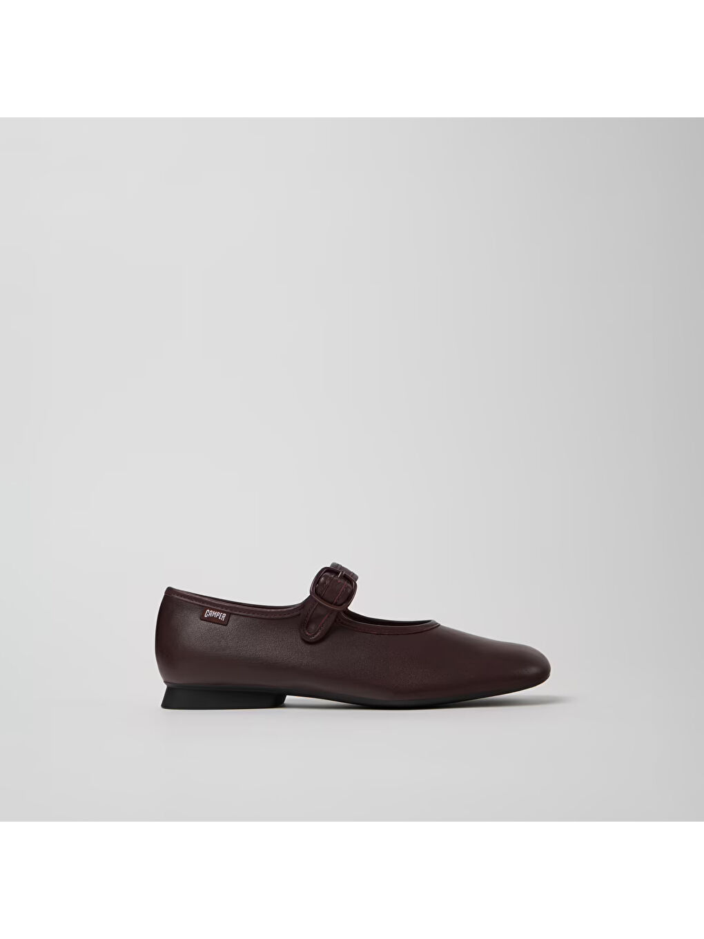 Kadın Bordo Tokalı Babet K201629-011 Casi Myra Burgundy