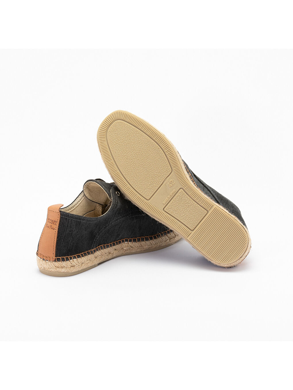 Siyah Erkek Espadril / Keten Dıxon Black-3