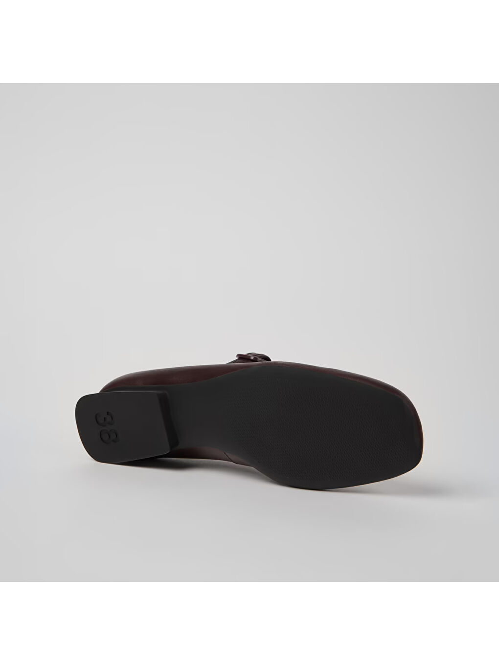 Kadın Bordo Tokalı Babet K201629-011 Casi Myra Burgundy-5