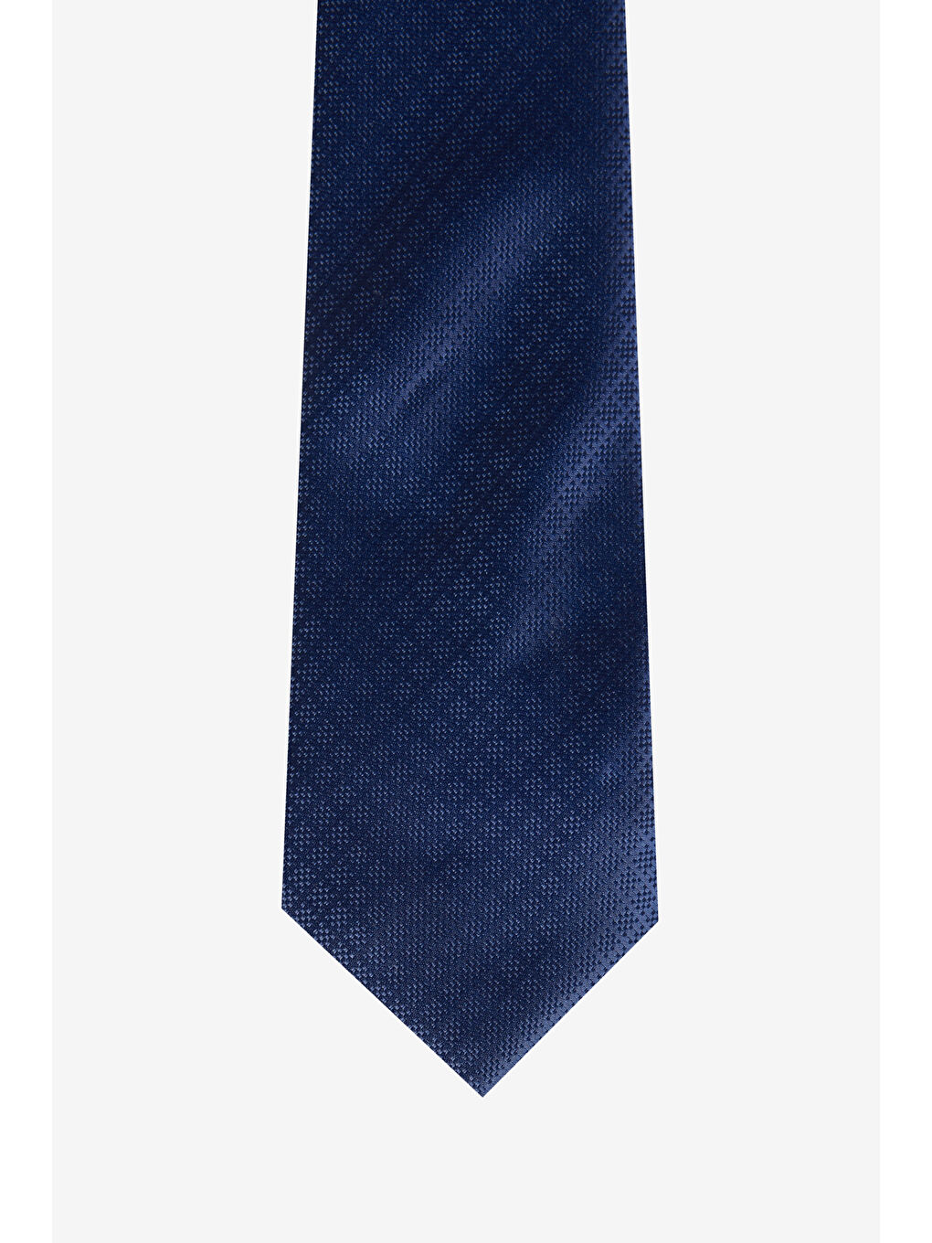 Erkek Lacivert Desenli Kravat-1