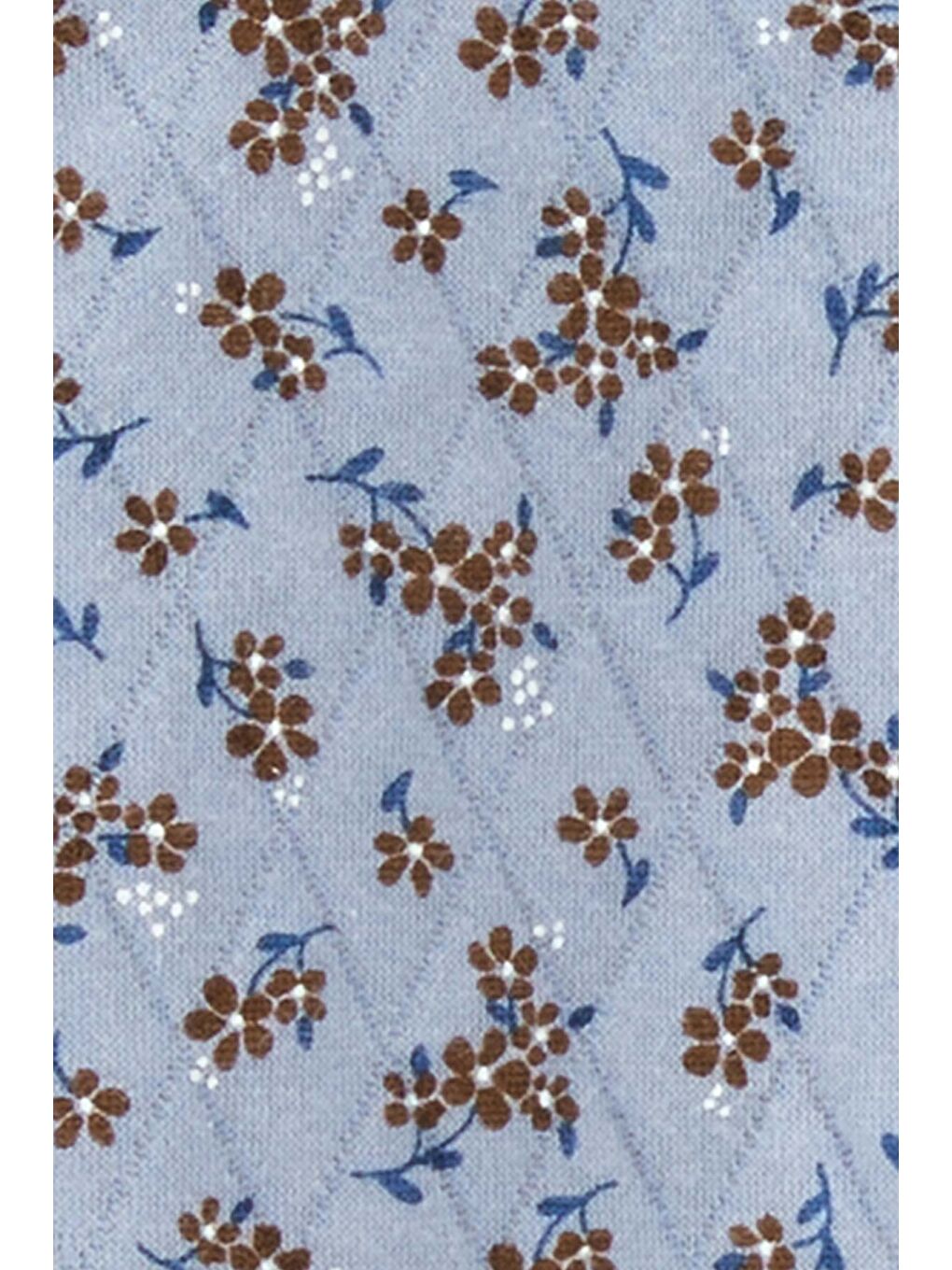 Kız Bebek 2'li Tulum Set Mavi-1