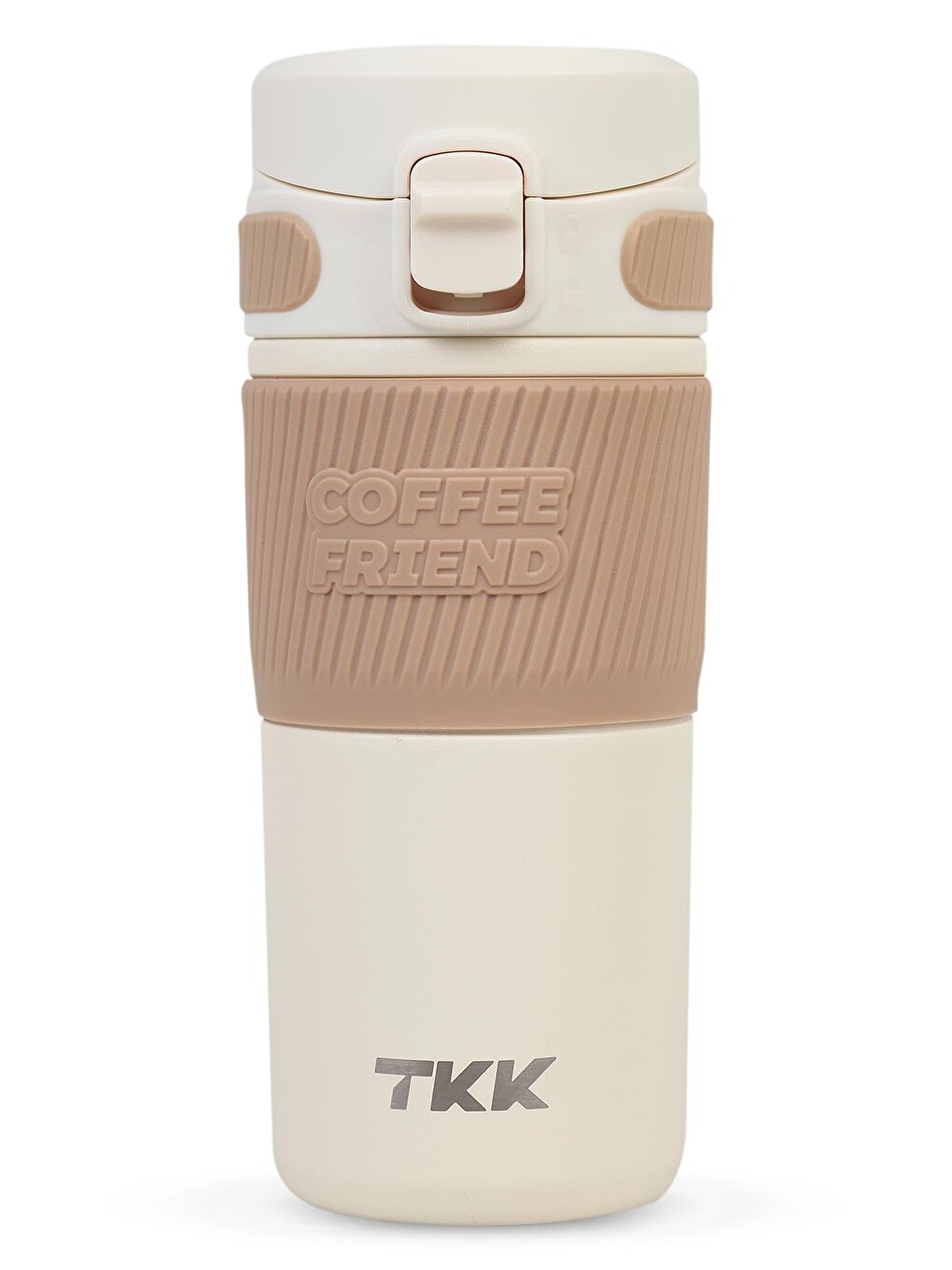 Çelik Termos 450 Ml - Beyaz