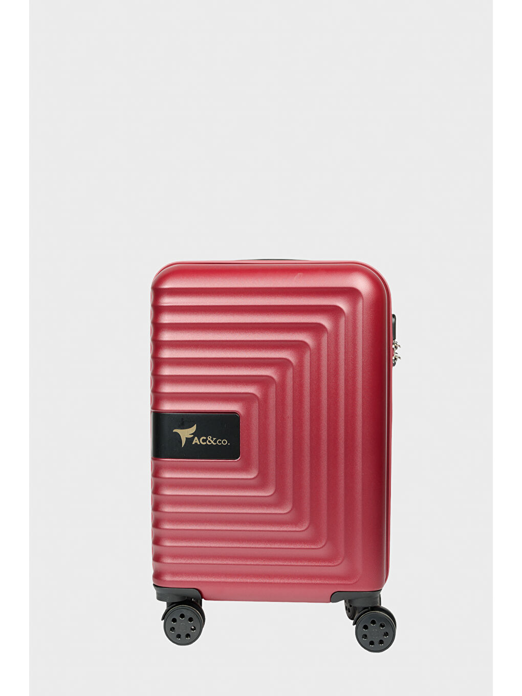 Kahverengi Erkek Kiremit Küçük Boy Valiz-4