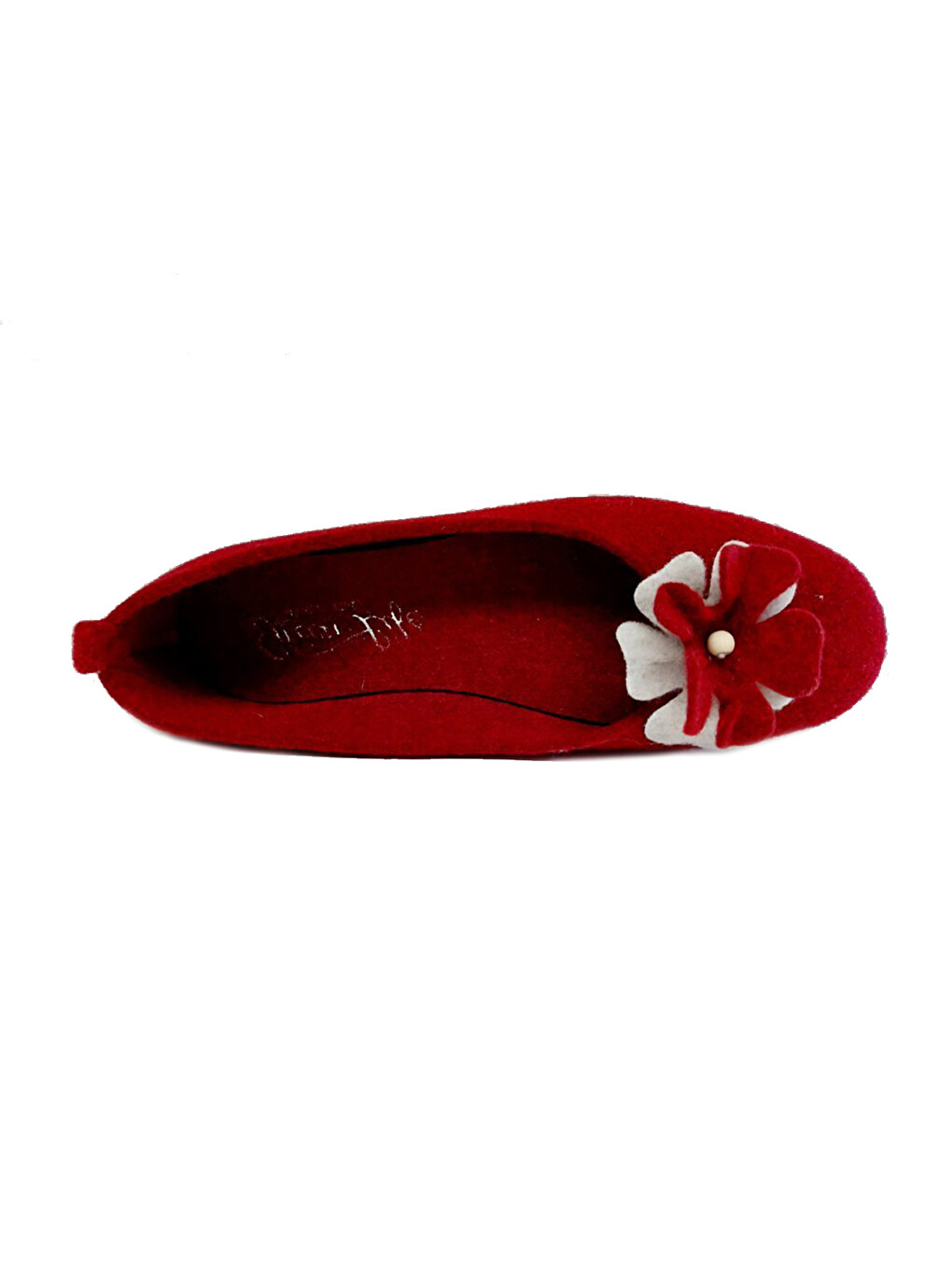 Bordo Kadın Babet 2023 BALLERINA WOOLINE-3